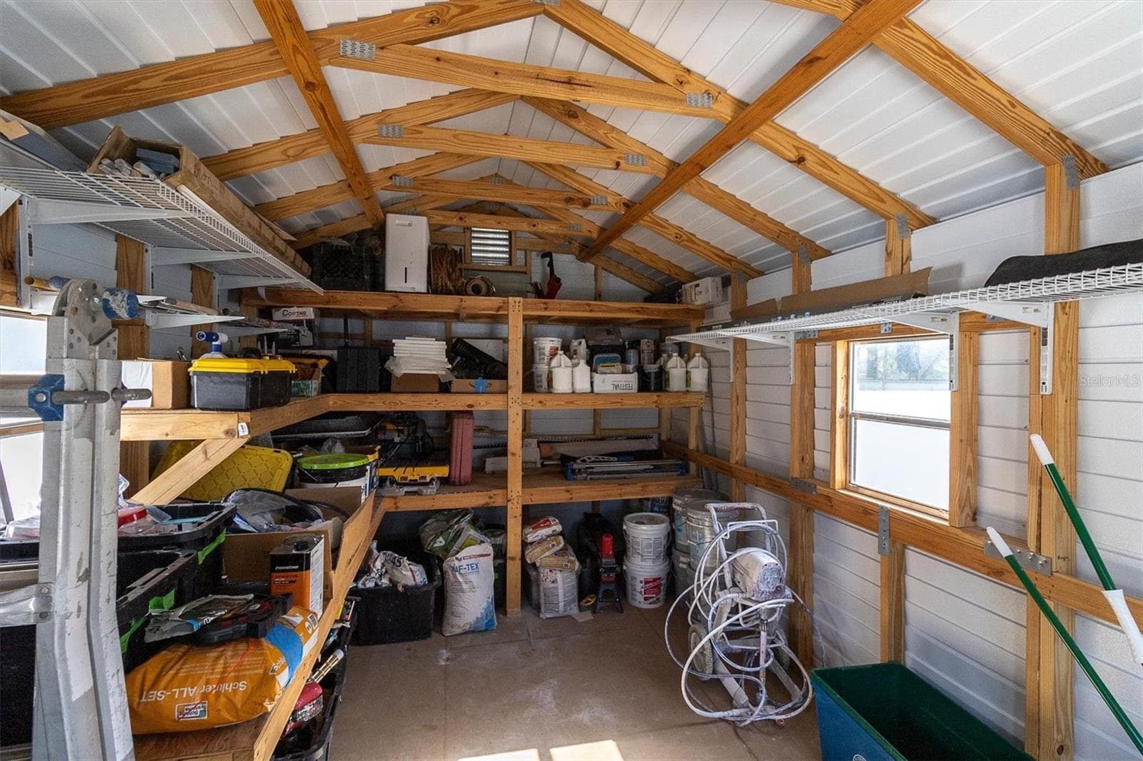 inside of shed - 8345 APPLE ORCHARD RD, SPRING HILL