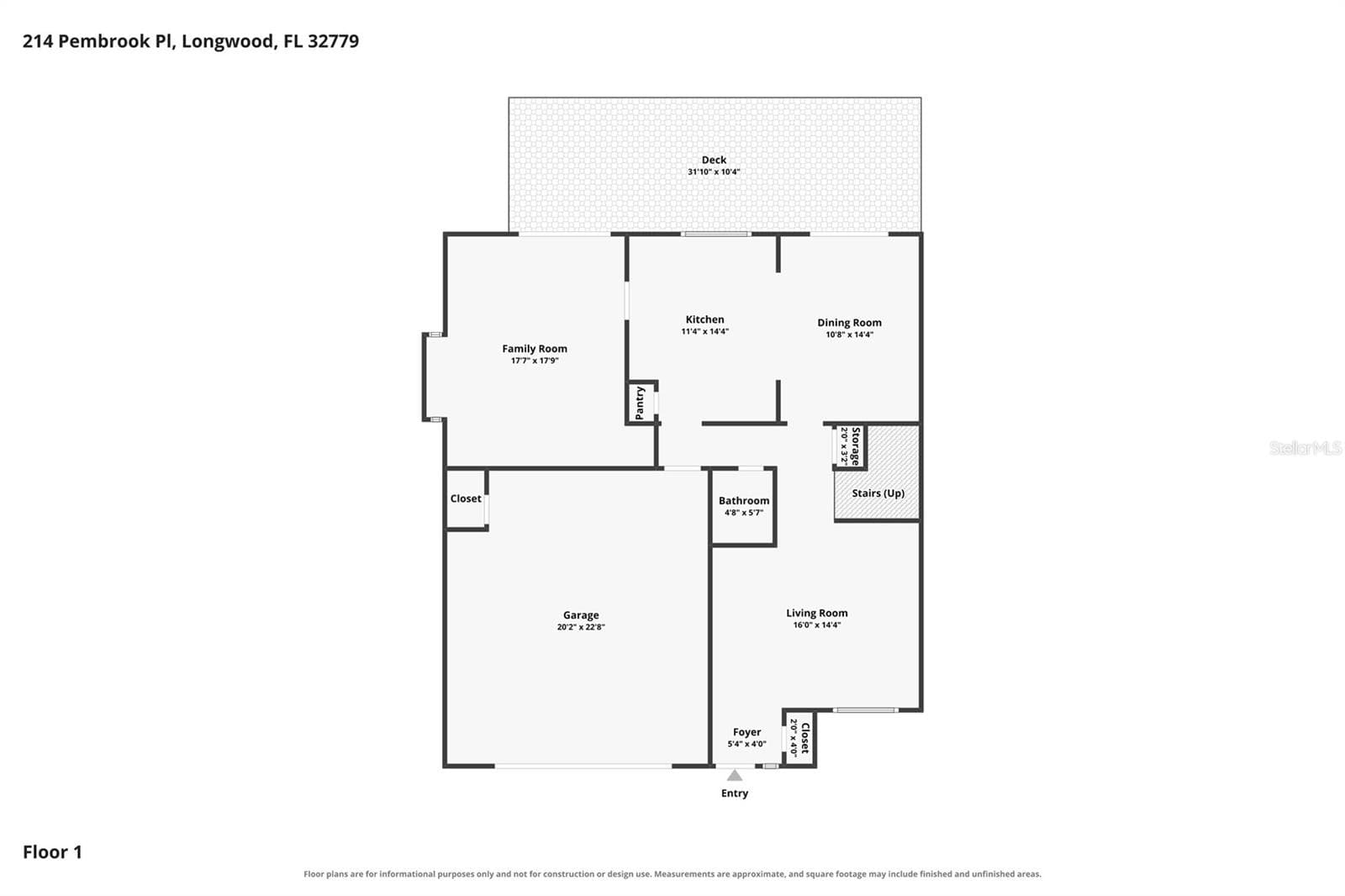 Single Family Residence at 214 PEMBROOK PL, LONGWOOD, photo 45 of 46