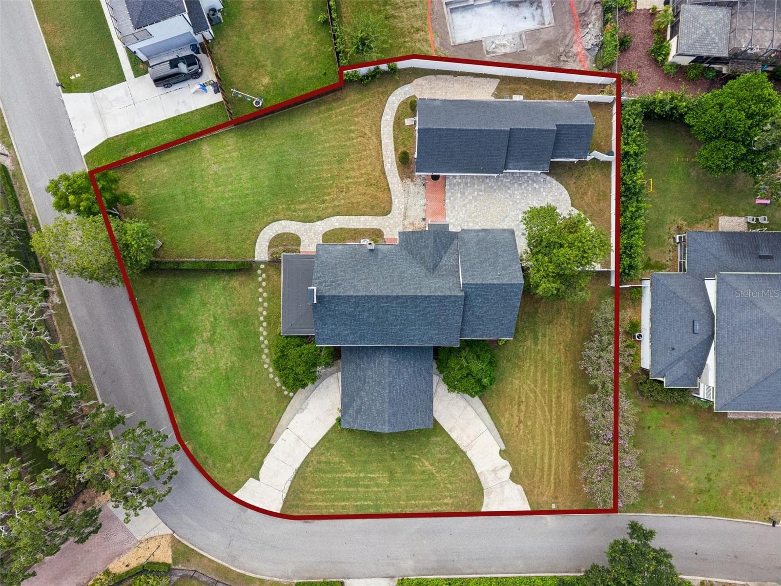 Aerial - 5240 ALLEMAN DR, ORLANDO