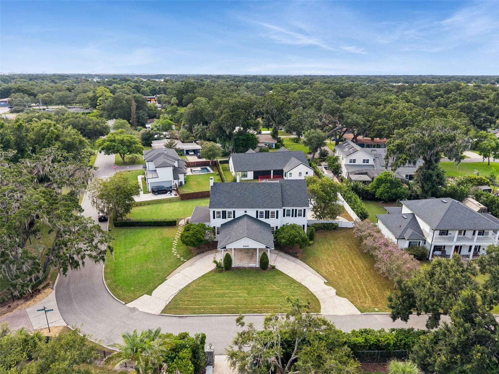 Aerial - 5240 ALLEMAN DR, ORLANDO