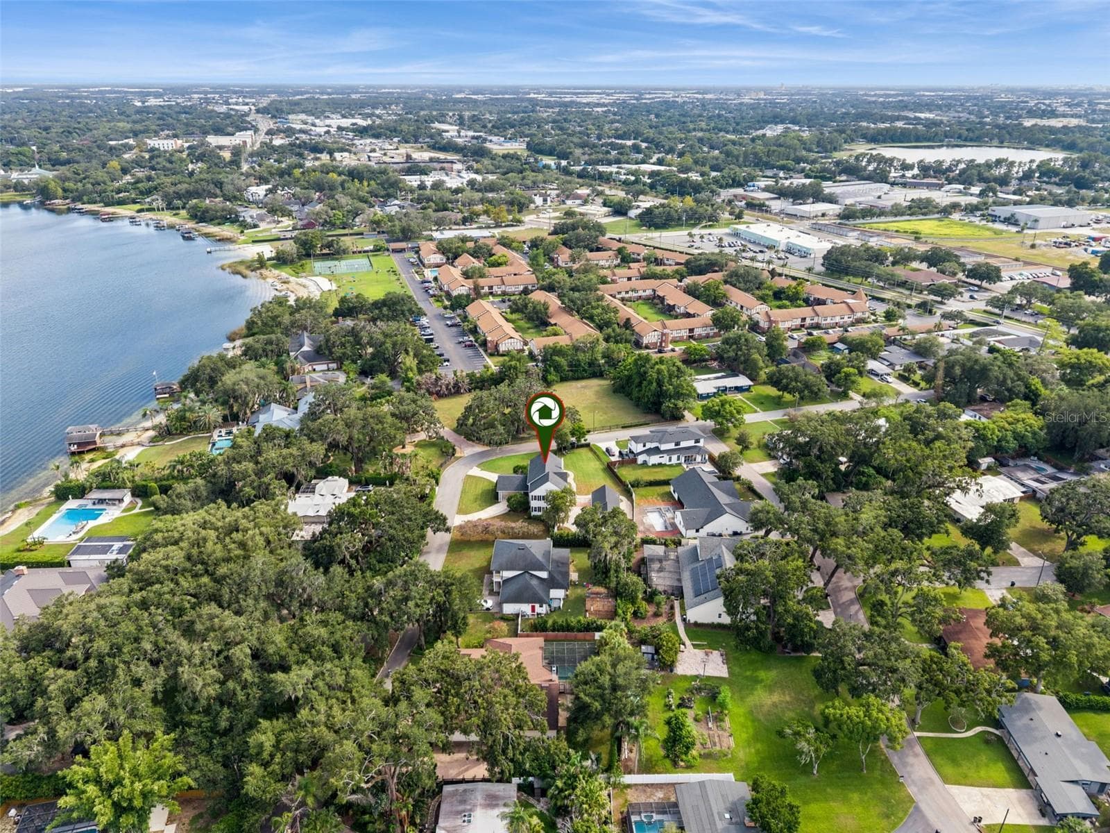 Aerial - 5240 ALLEMAN DR, ORLANDO