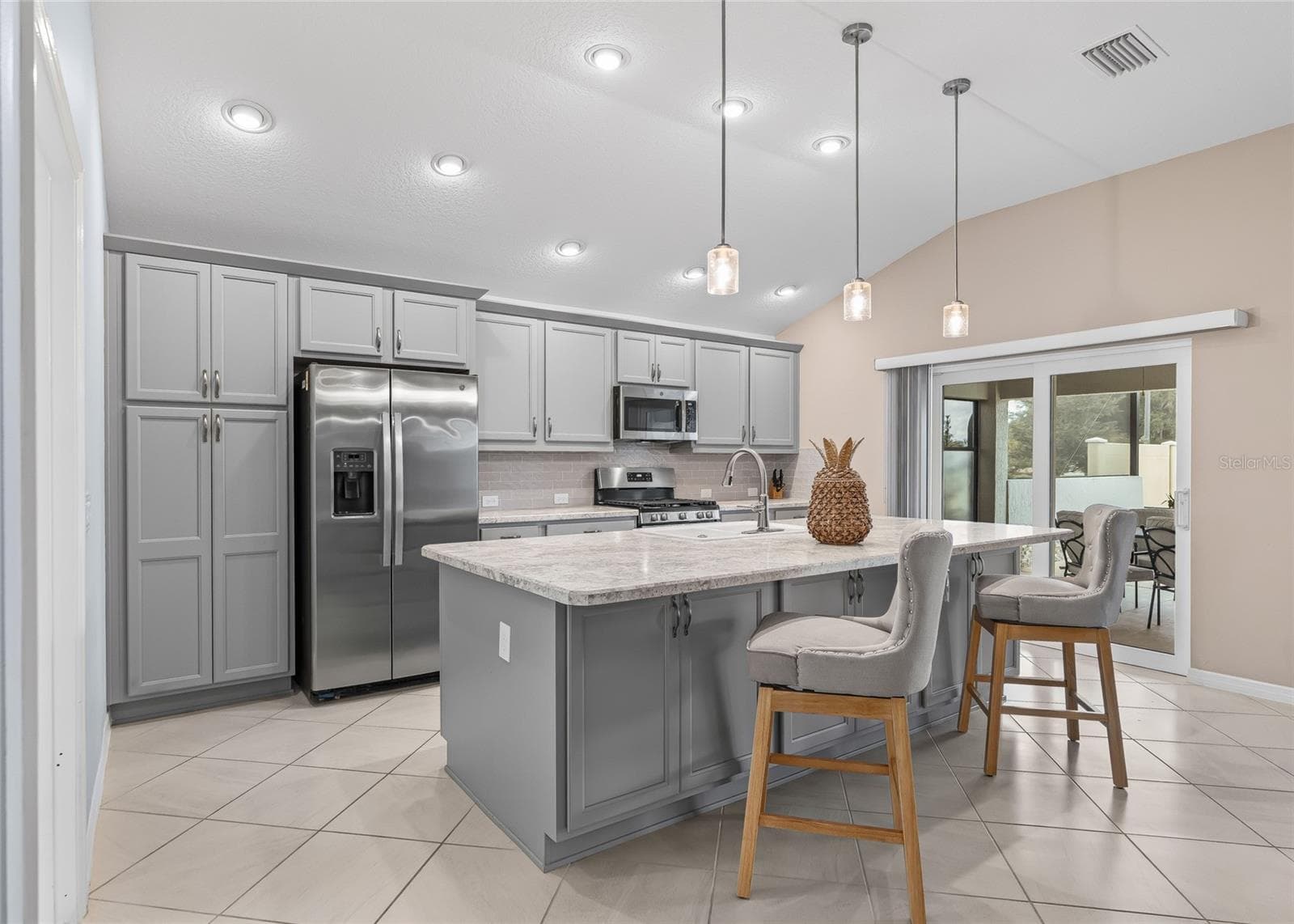 Kitchen with Large Island - 3146 JACQUELINE WAY, THE VILLAGES