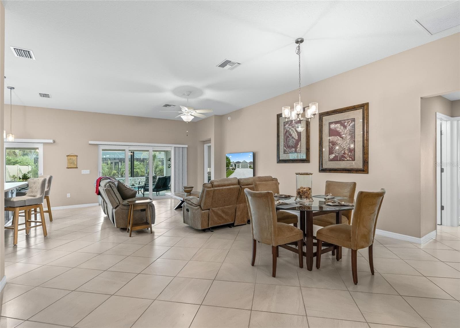 View from Hallway - 3146 JACQUELINE WAY, THE VILLAGES