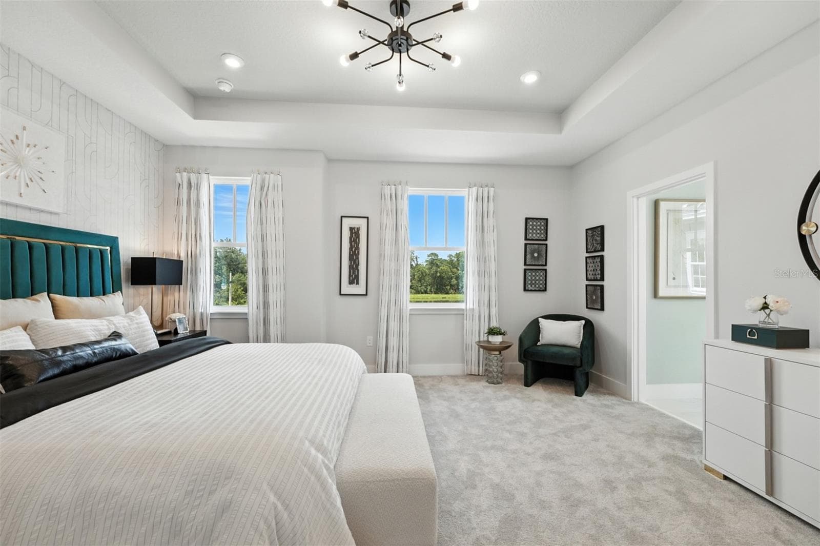 Island Village Anastasia Model Primary Bedroom - 1907 SEAWALL WAY, CELEBRATION