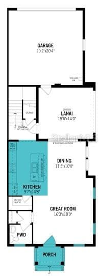 Island Village Lot 460 First Floor - 1796 HEADLAND LOOP, CELEBRATION