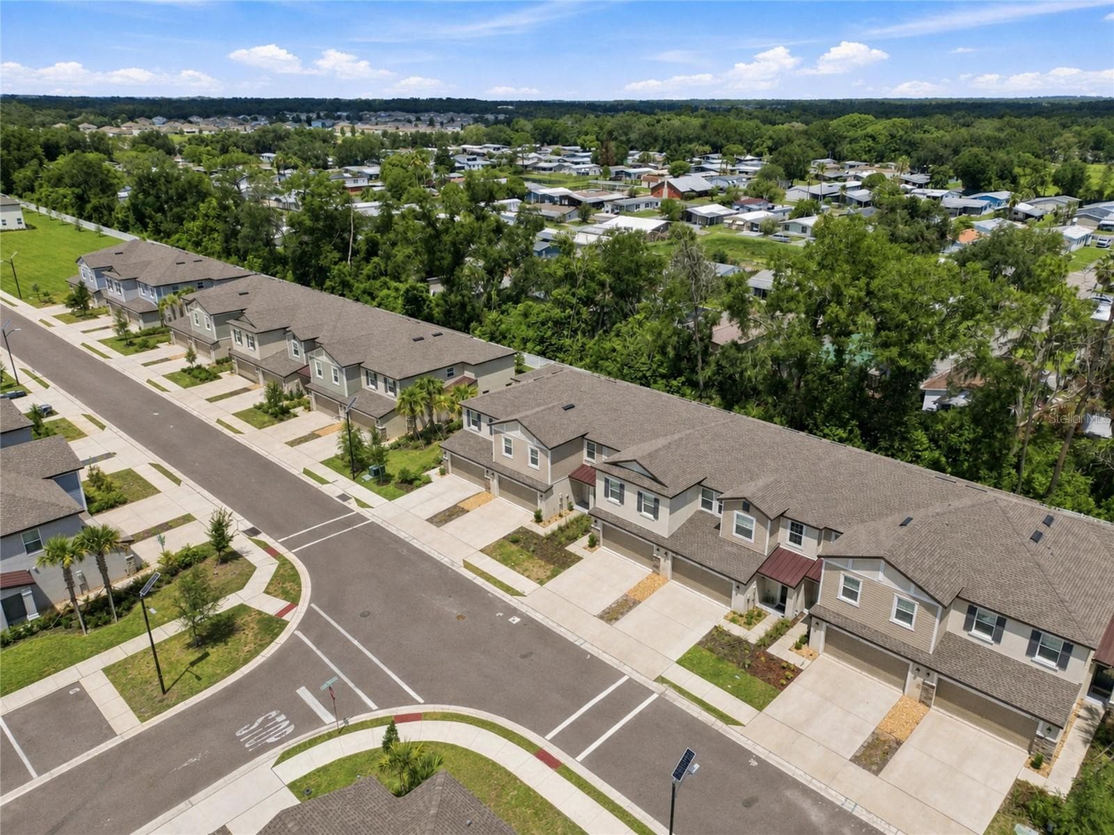 An overhead view of the neighborhood - 36227 JOSEPH BLAKE ST, ZEPHYRHILLS