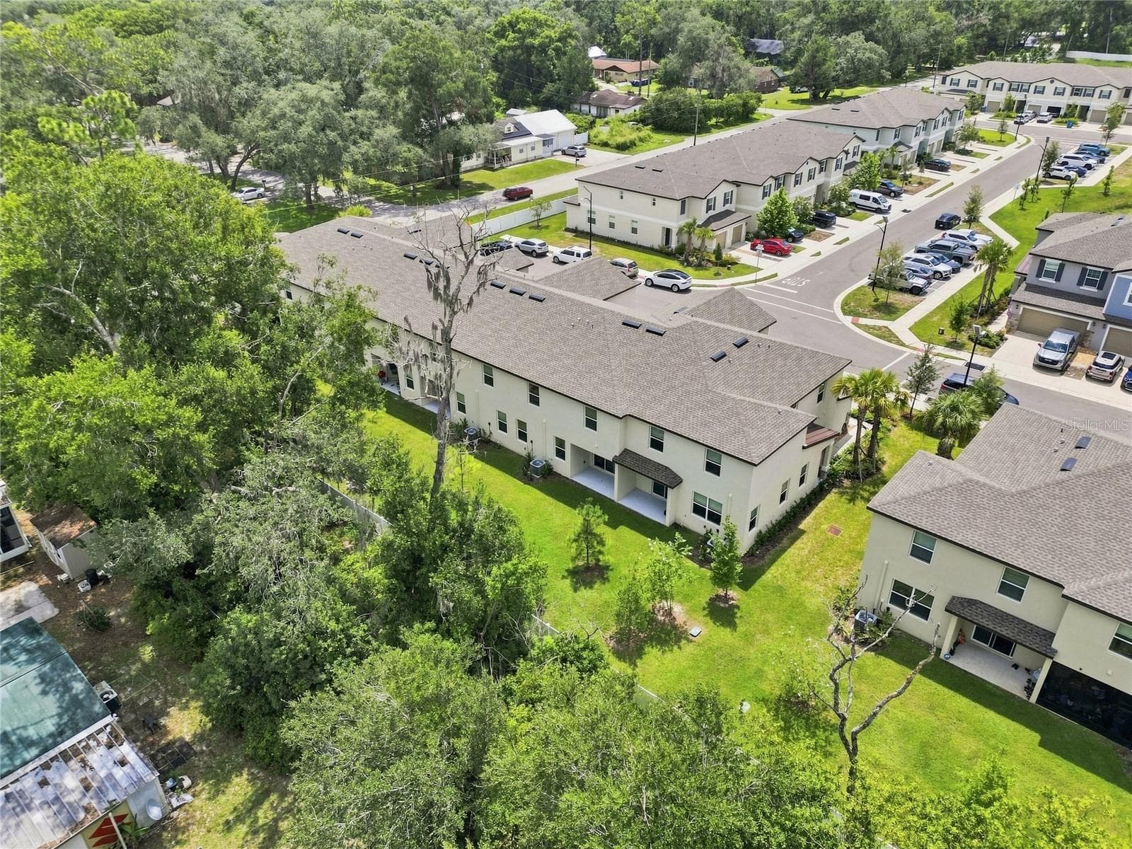 Overhead view of the building - 36227 JOSEPH BLAKE ST, ZEPHYRHILLS