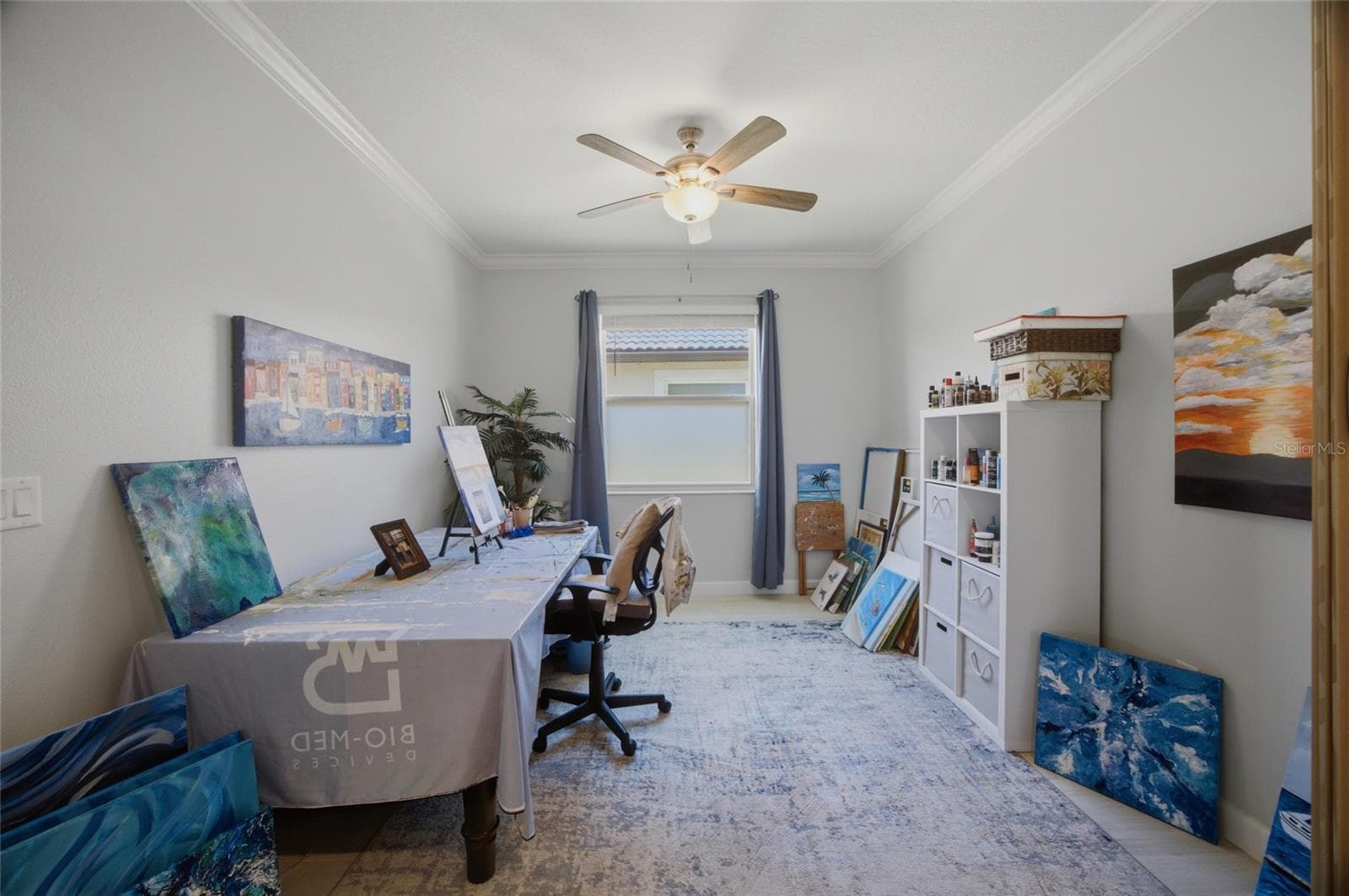 Spacious BONUS Room!   Downstairs convenience for an office, art studio, man cave, or additional guest bedroom - 17218 STAR BANKS ST, WIMAUMA