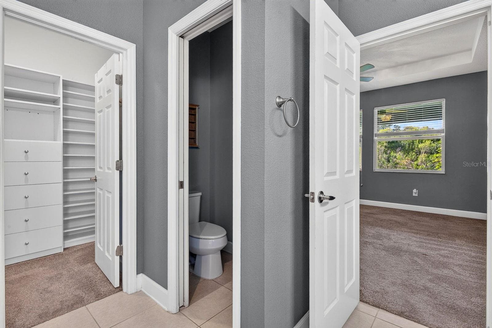 Primary Bathroom - Walk-in Closet - Toilet Room - 792 ROSEMARY CIR, BRADENTON