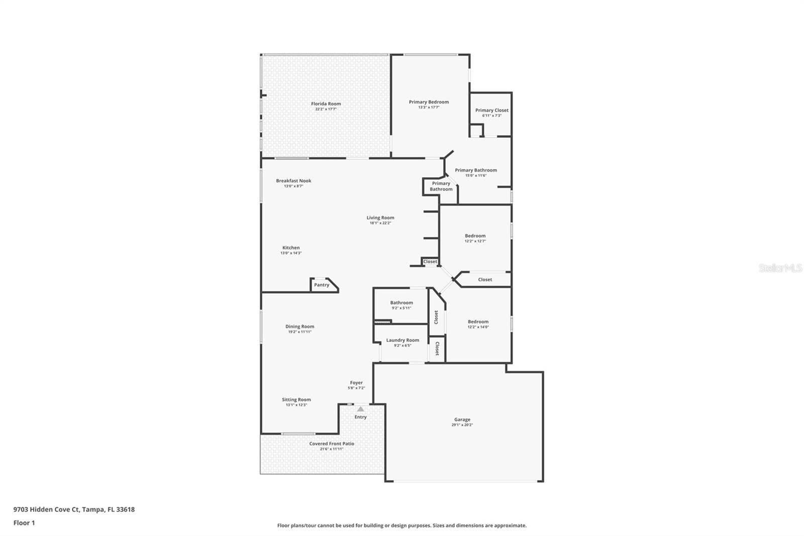 Single Family Residence at 9703 HIDDEN COVE CT, TAMPA, photo 28 of 45