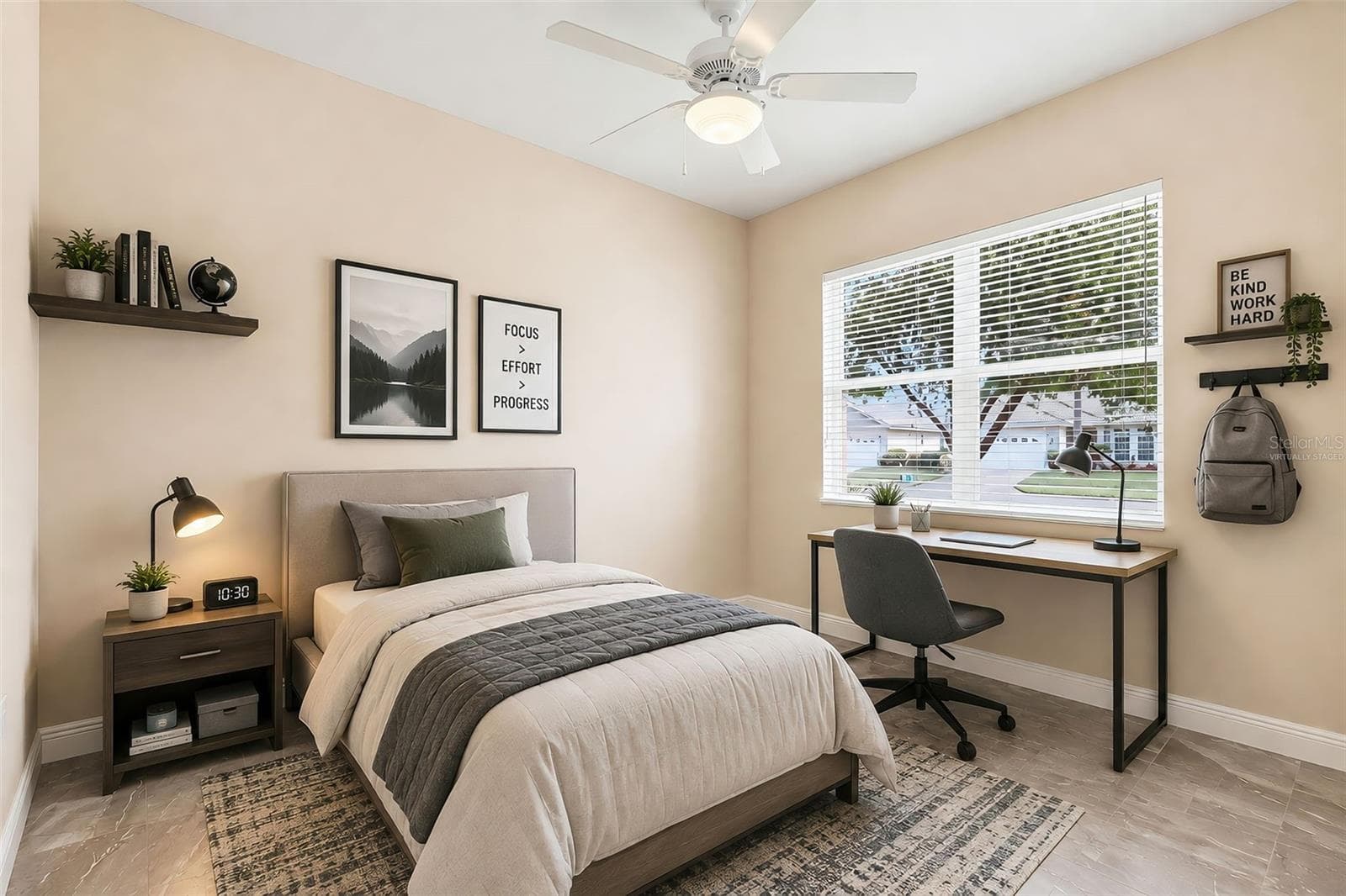Virtually Staged Bedroom #3 - 367 FOXHILL DR, DEBARY