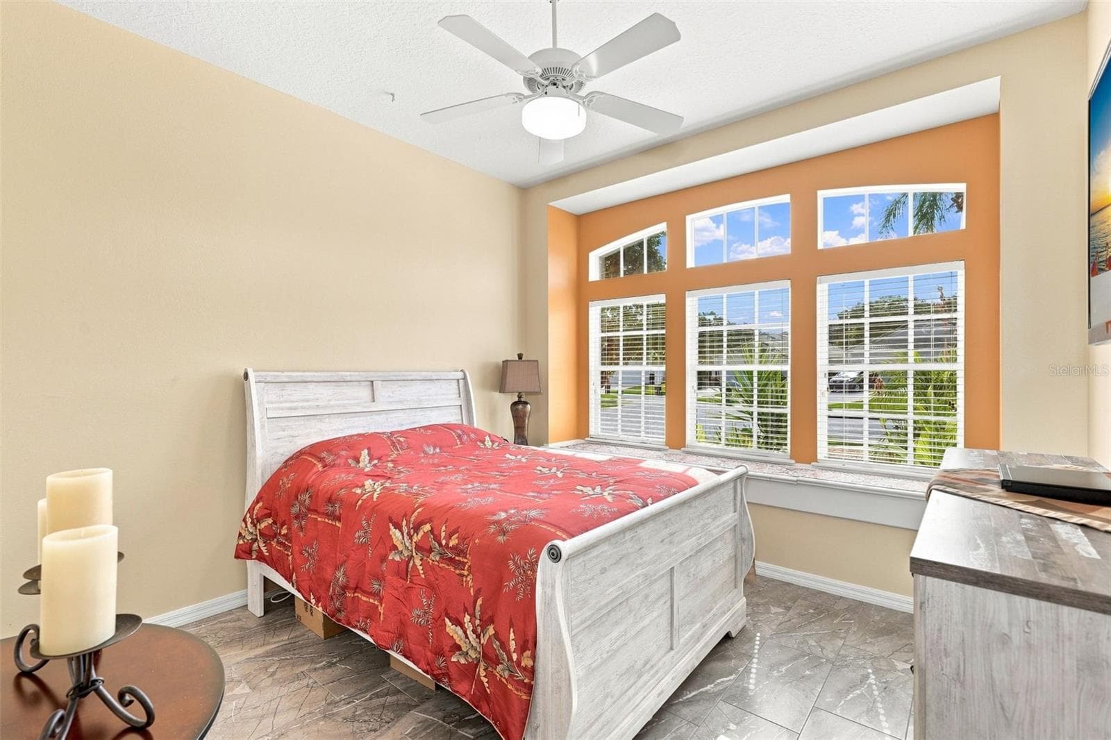 Bedroom #2 with lots of storage in the window seat - 367 FOXHILL DR, DEBARY