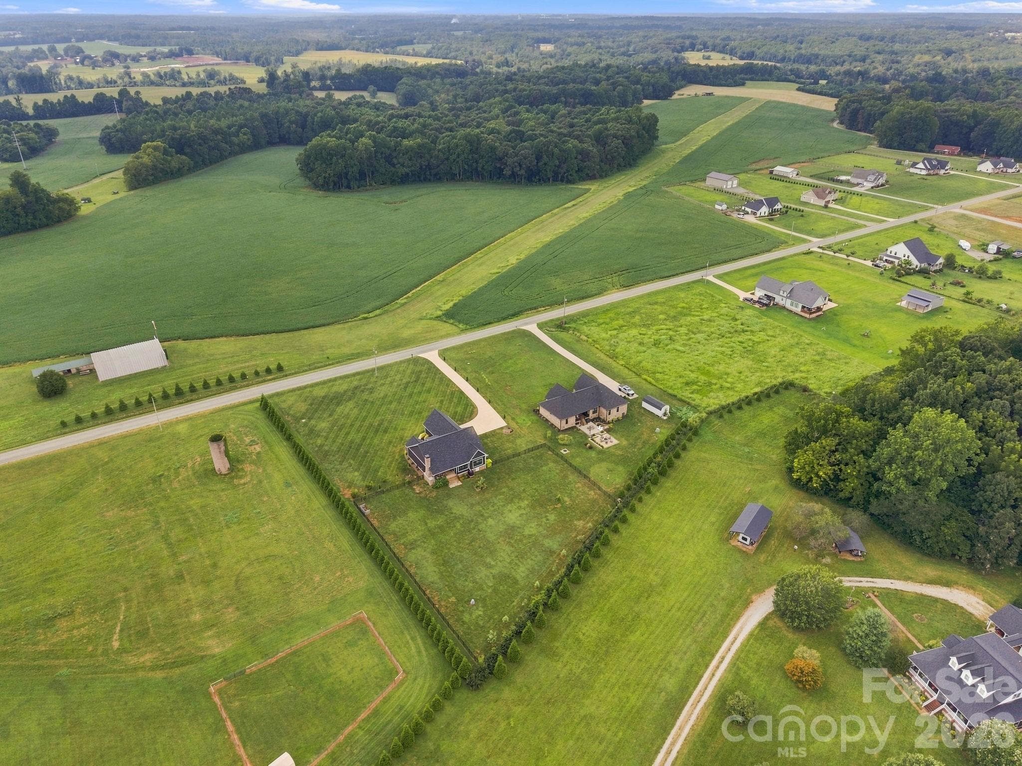 Aerial View - 215 Cal Kennedy Road, Cleveland