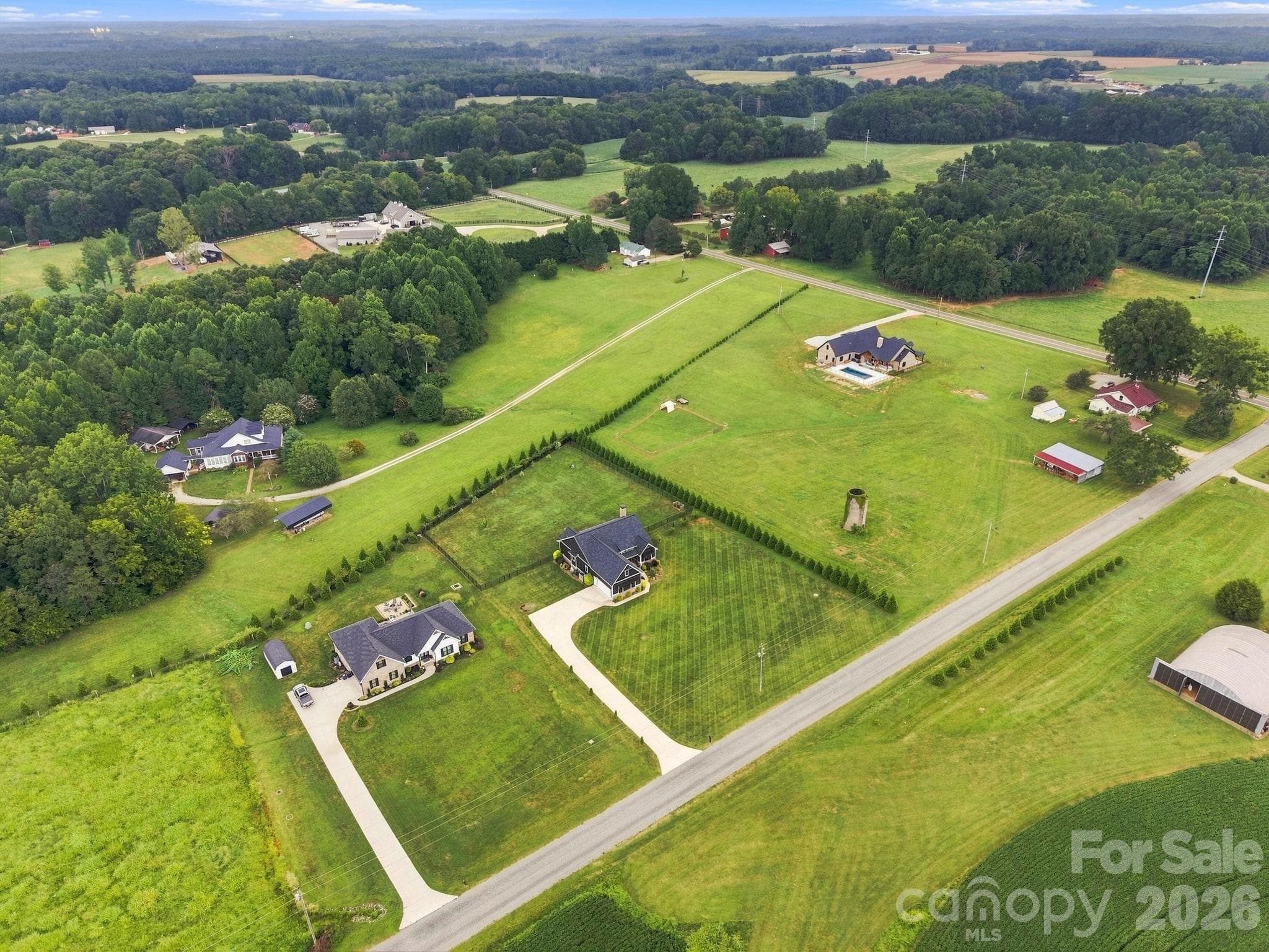 Aerial View - 215 Cal Kennedy Road, Cleveland