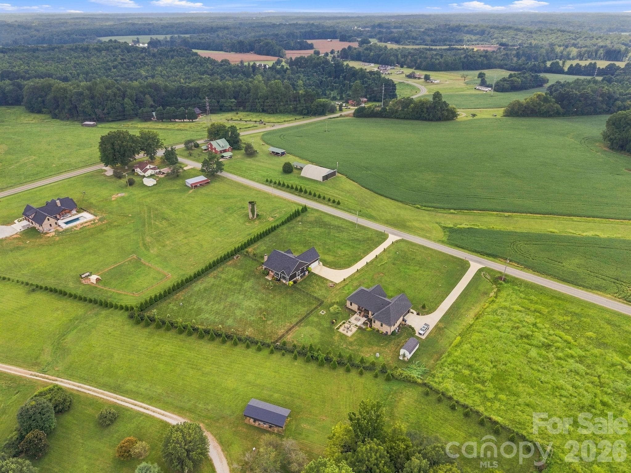 Aerial View - 215 Cal Kennedy Road, Cleveland