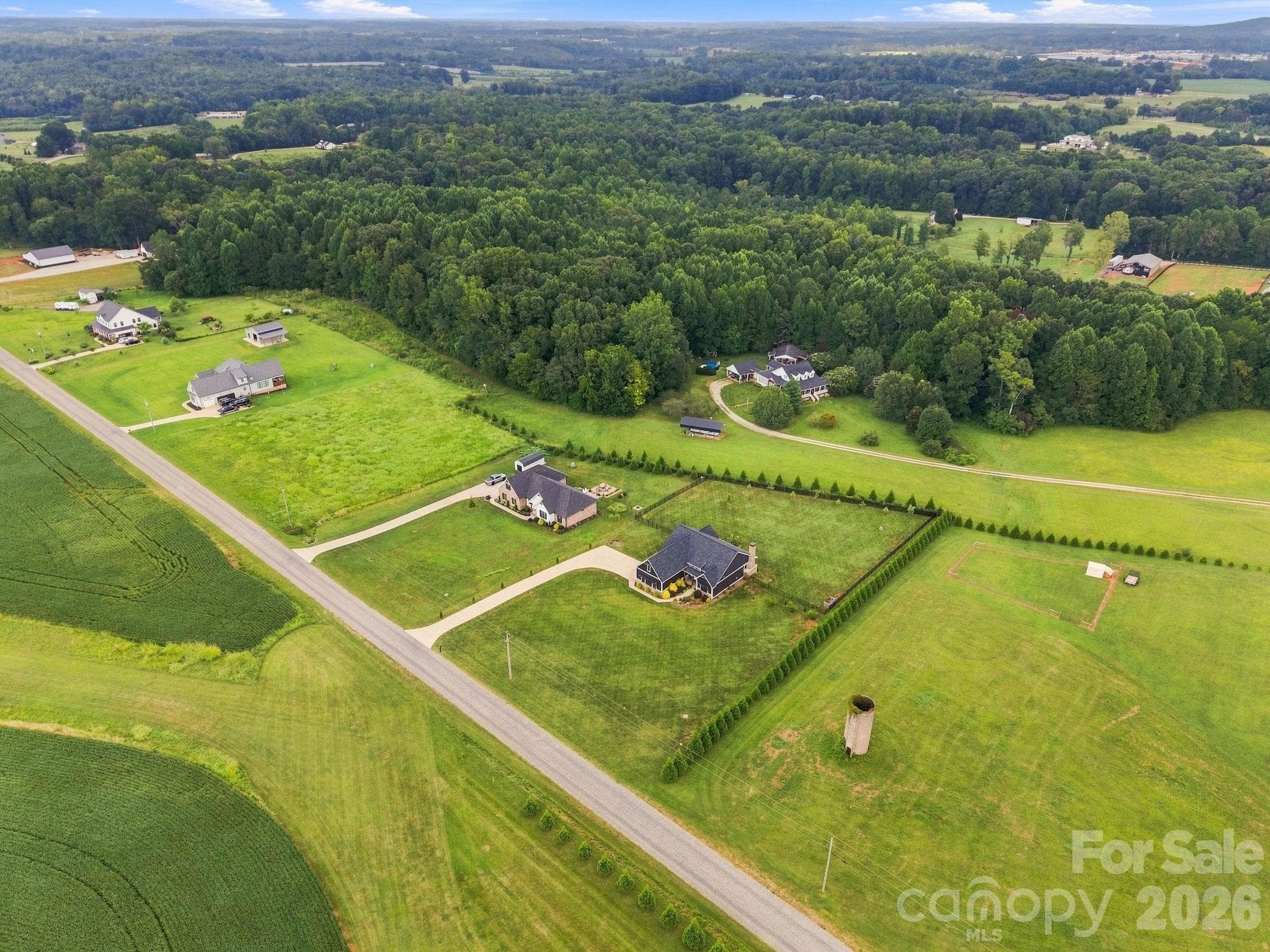 Aerial View - 215 Cal Kennedy Road, Cleveland