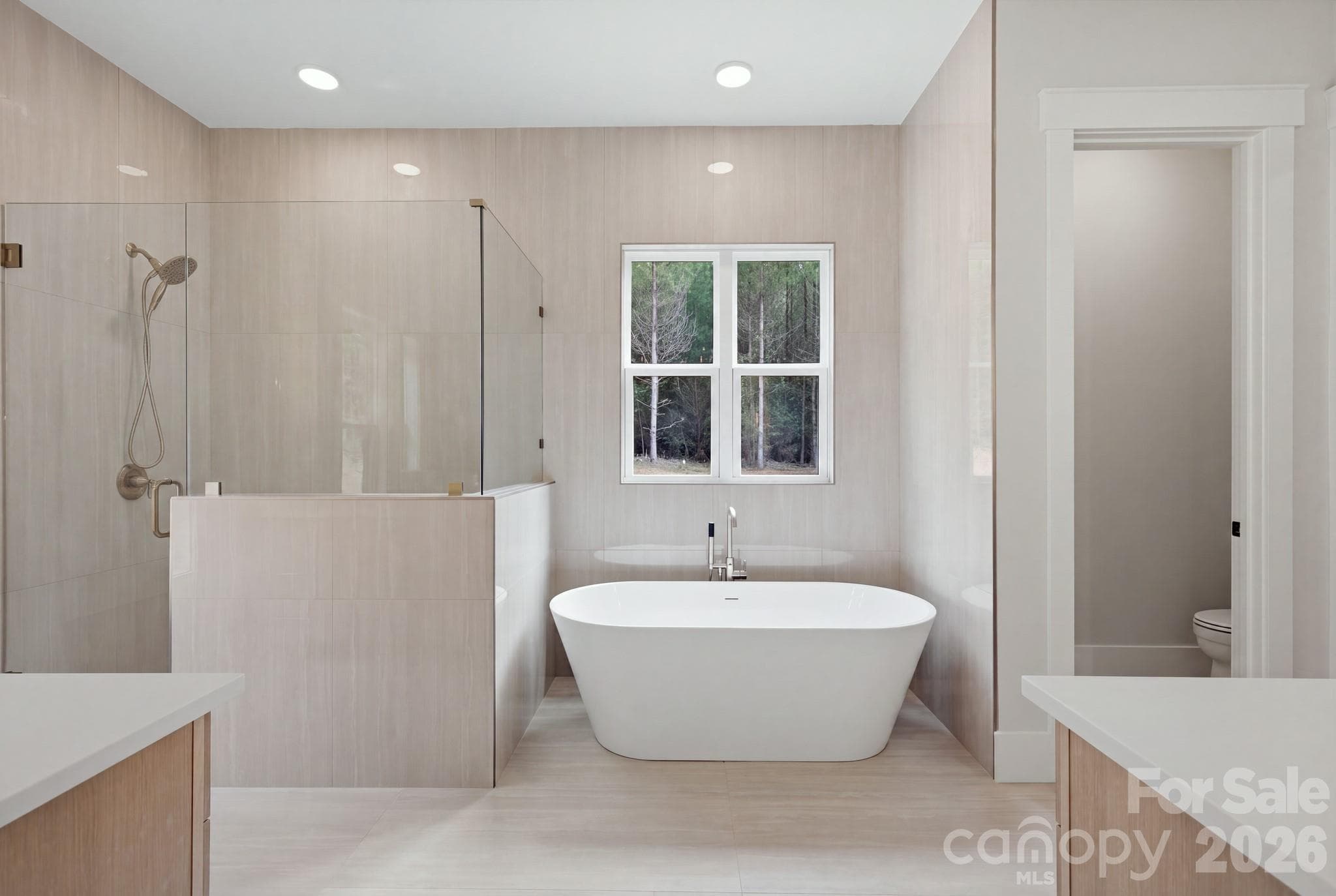 Primary Bathroom - 5809 Hidden Forest Drive, Denver