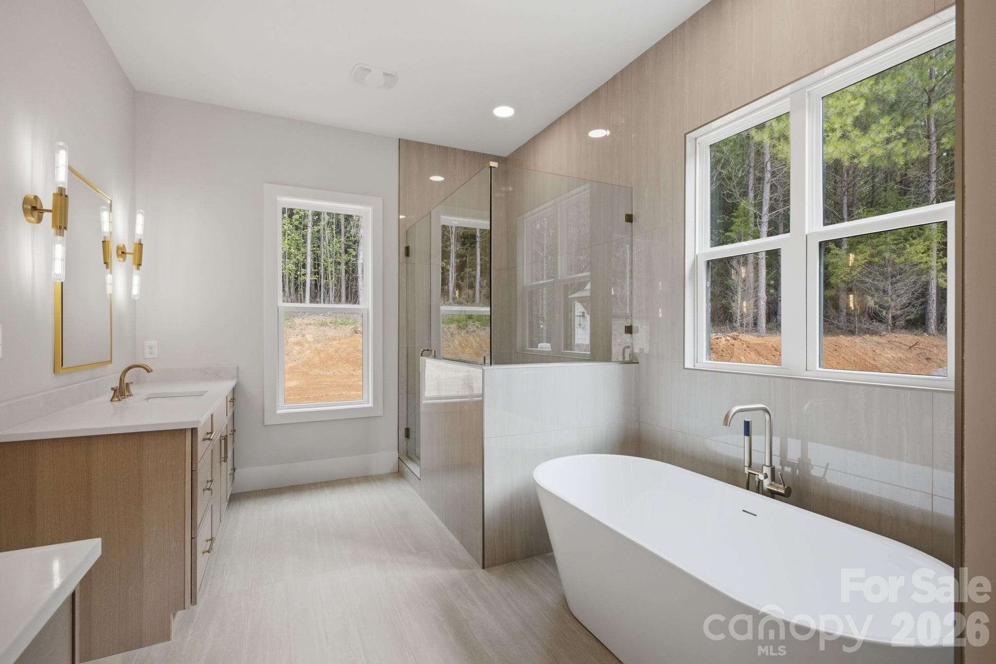 Primary Bathroom - 5809 Hidden Forest Drive, Denver
