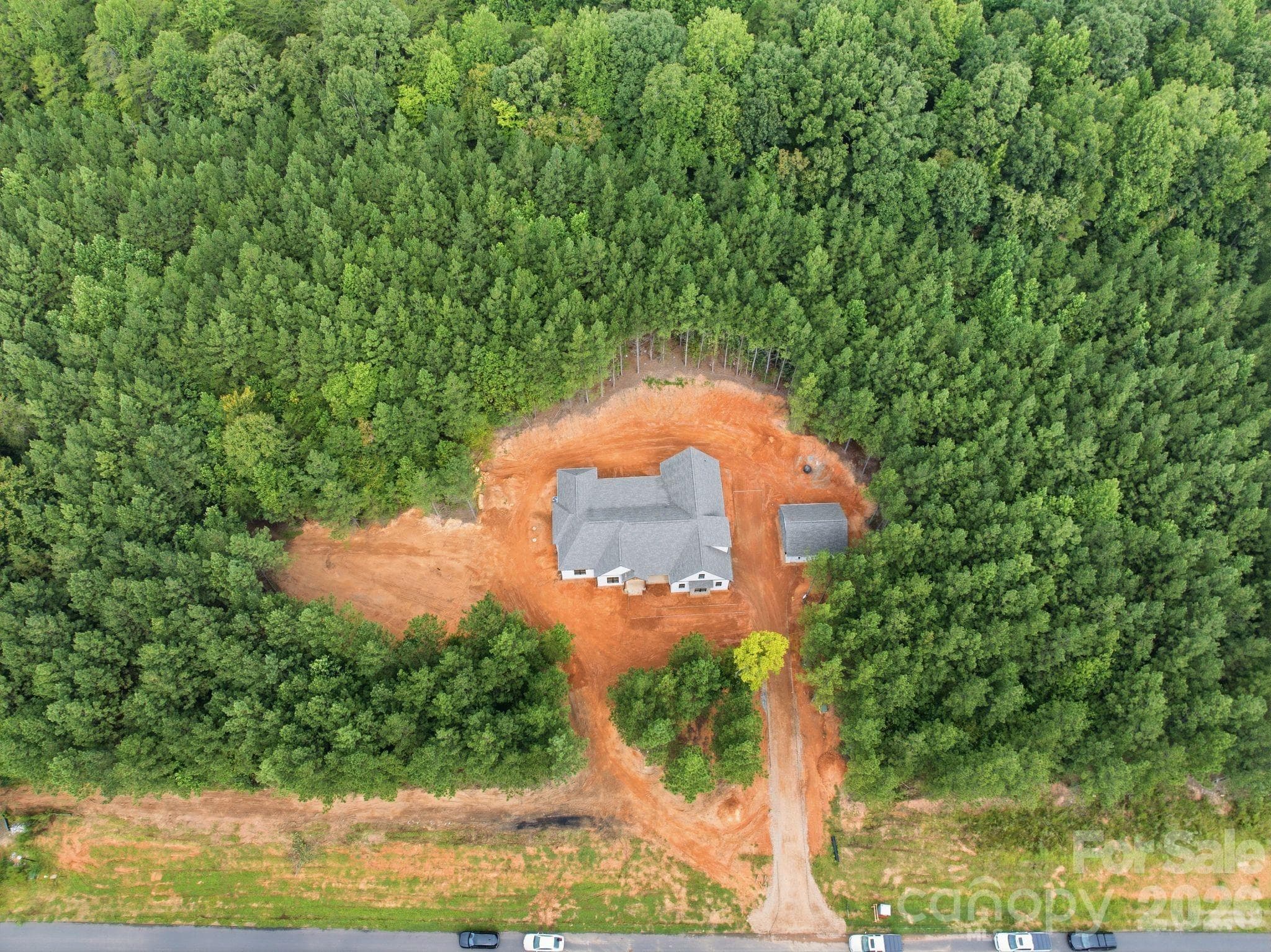Overhead View - 5809 Hidden Forest Drive, Denver
