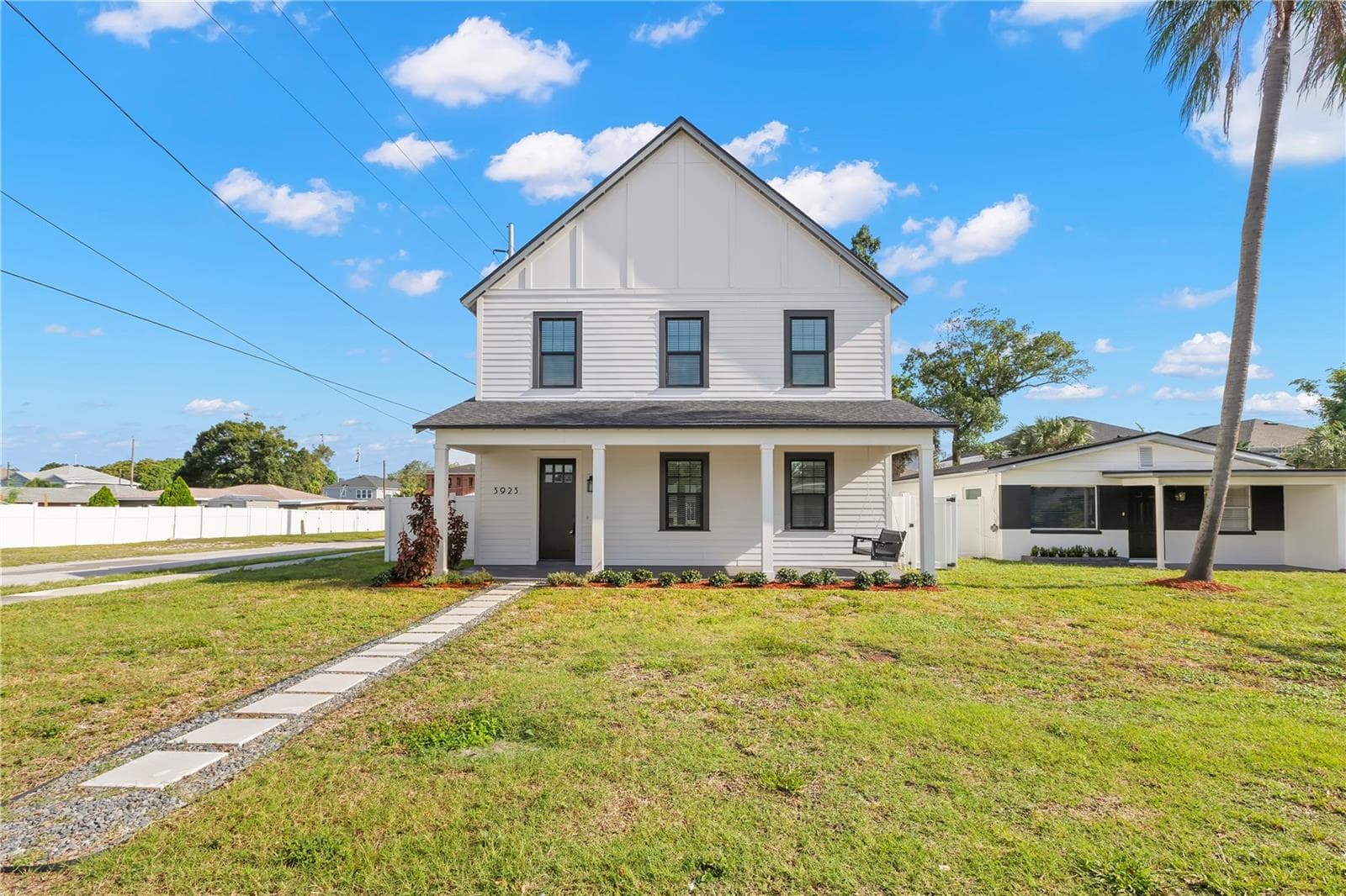 front view from the street - 3923 W GRAY ST, TAMPA