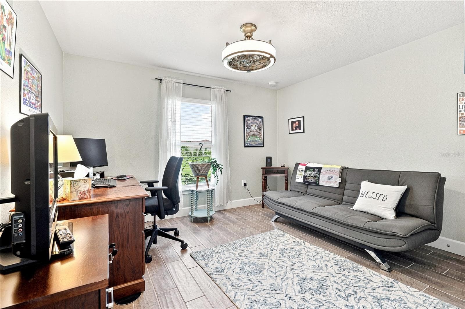 bedroom used as office - 16457 TRADING POST RD, PUNTA GORDA