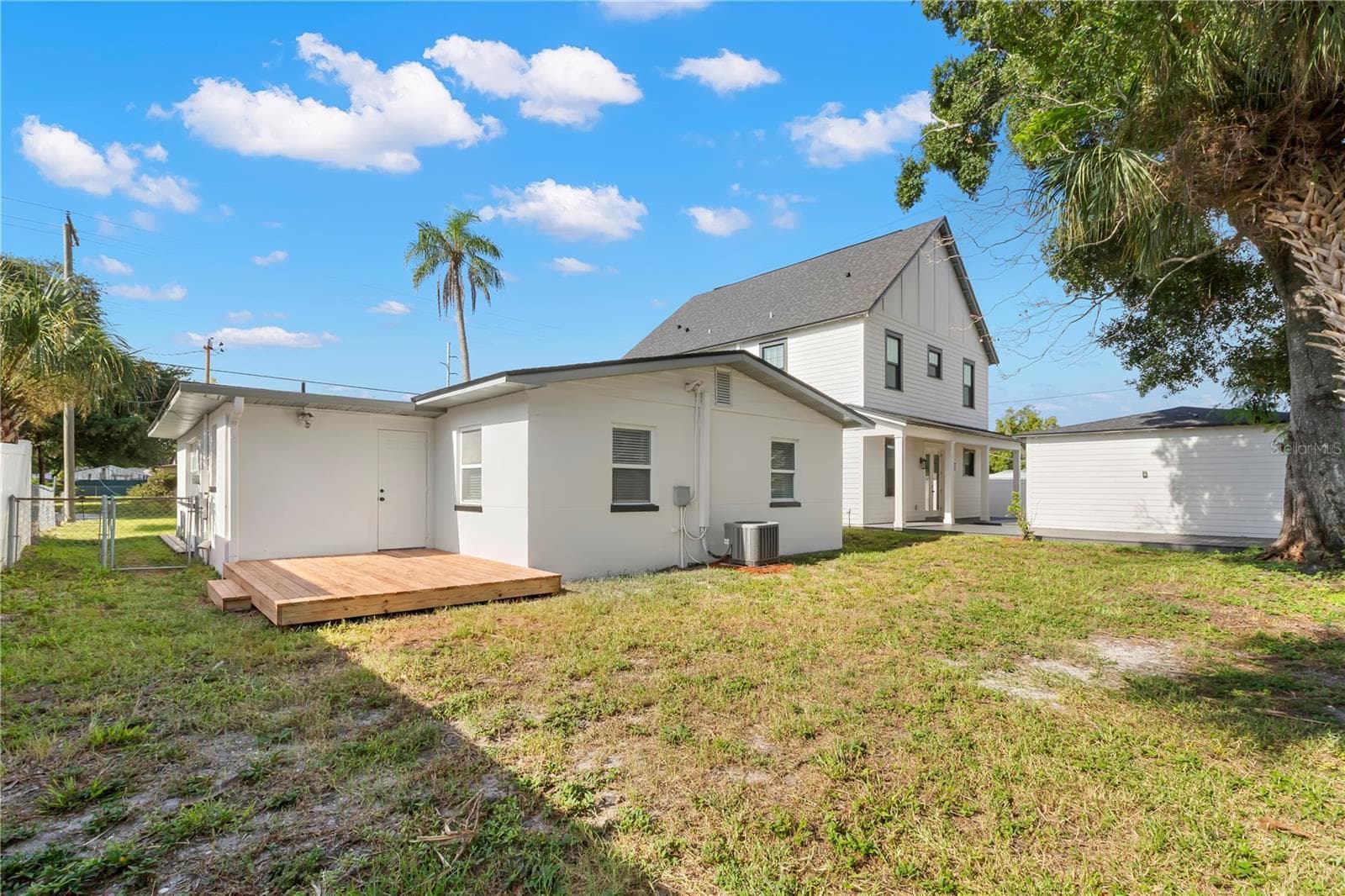 back yard - 3921 W GRAY ST, TAMPA