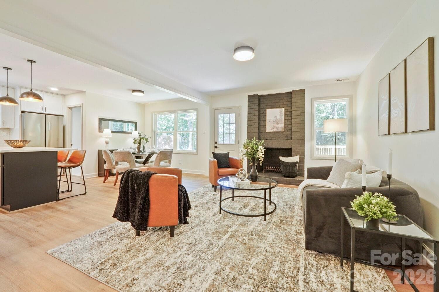 Living Room 2 - 900 Burtonwood Circle, Charlotte
