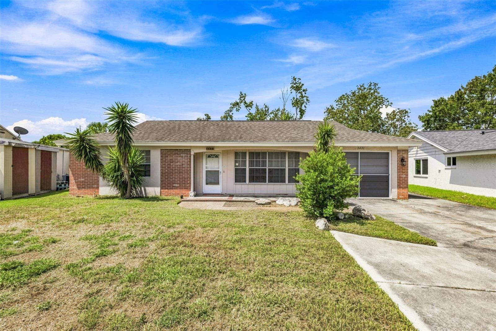 Cute Curb Appeal - 3431 OVERLAND DR, HOLIDAY