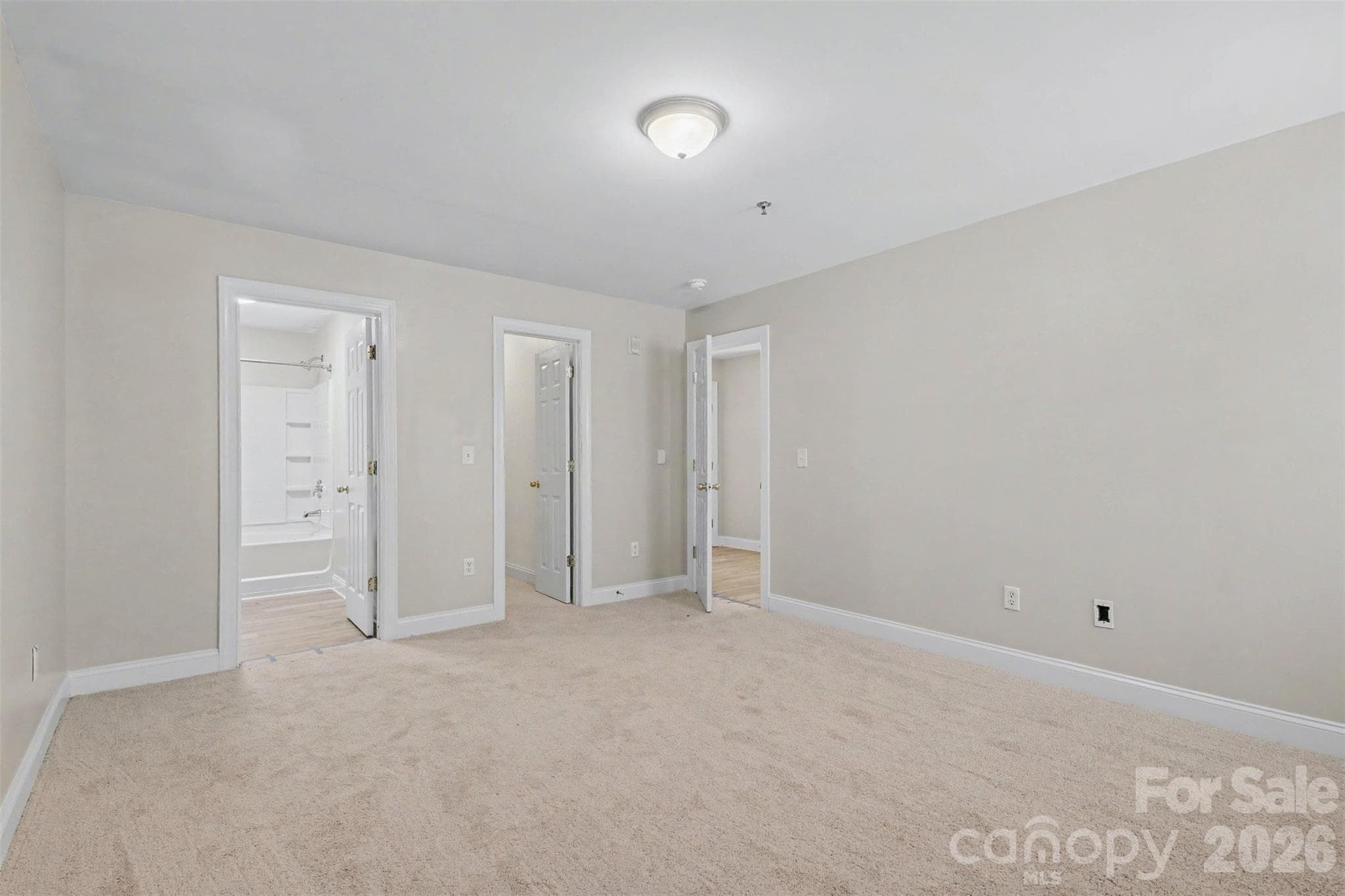 Lower Level Primary Bedroom - 6858 Park Place Drive, Charlotte