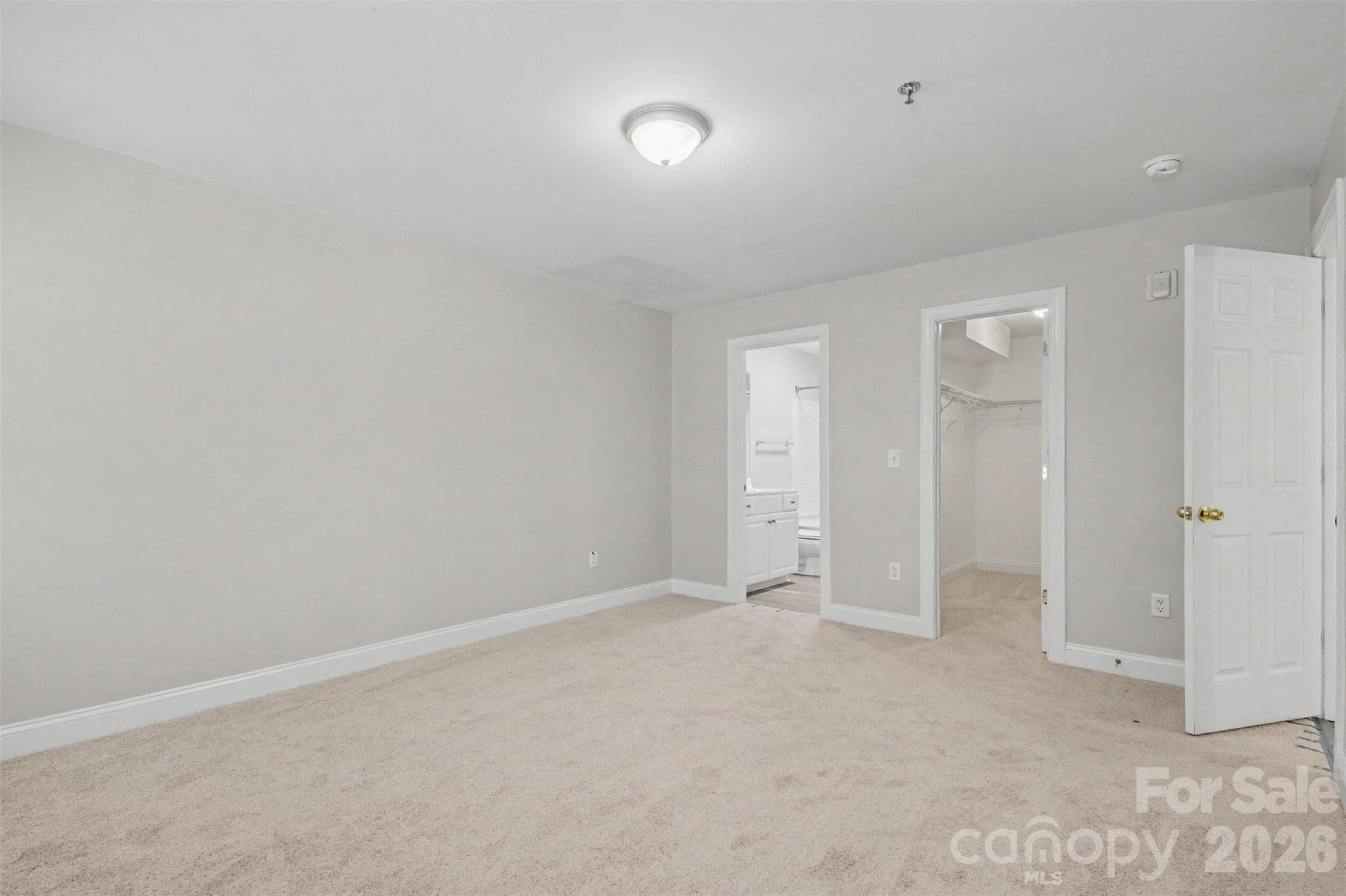 Lower Level Primary Bedroom - 6858 Park Place Drive, Charlotte