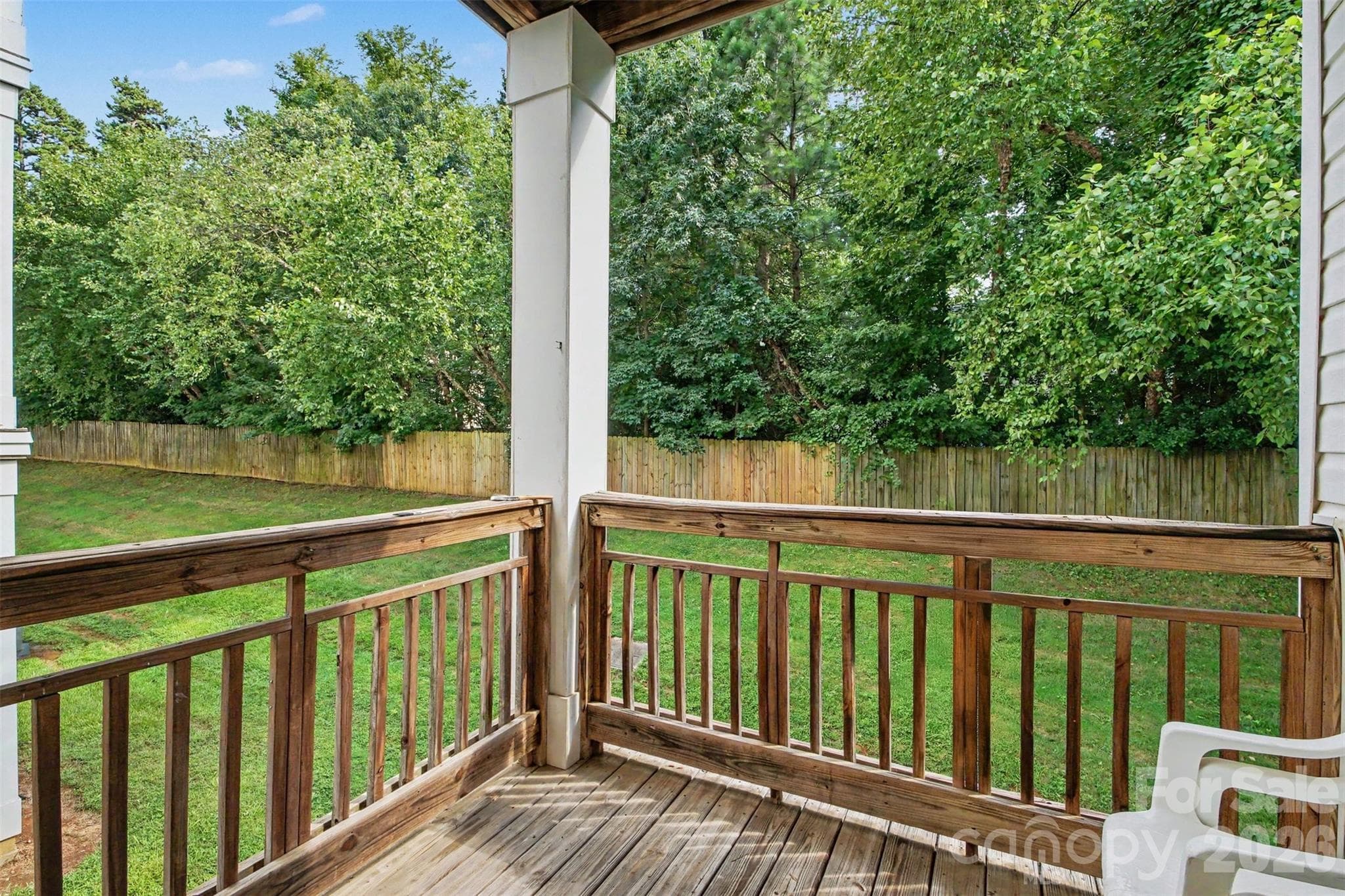 Main Level Balcony - 6858 Park Place Drive, Charlotte