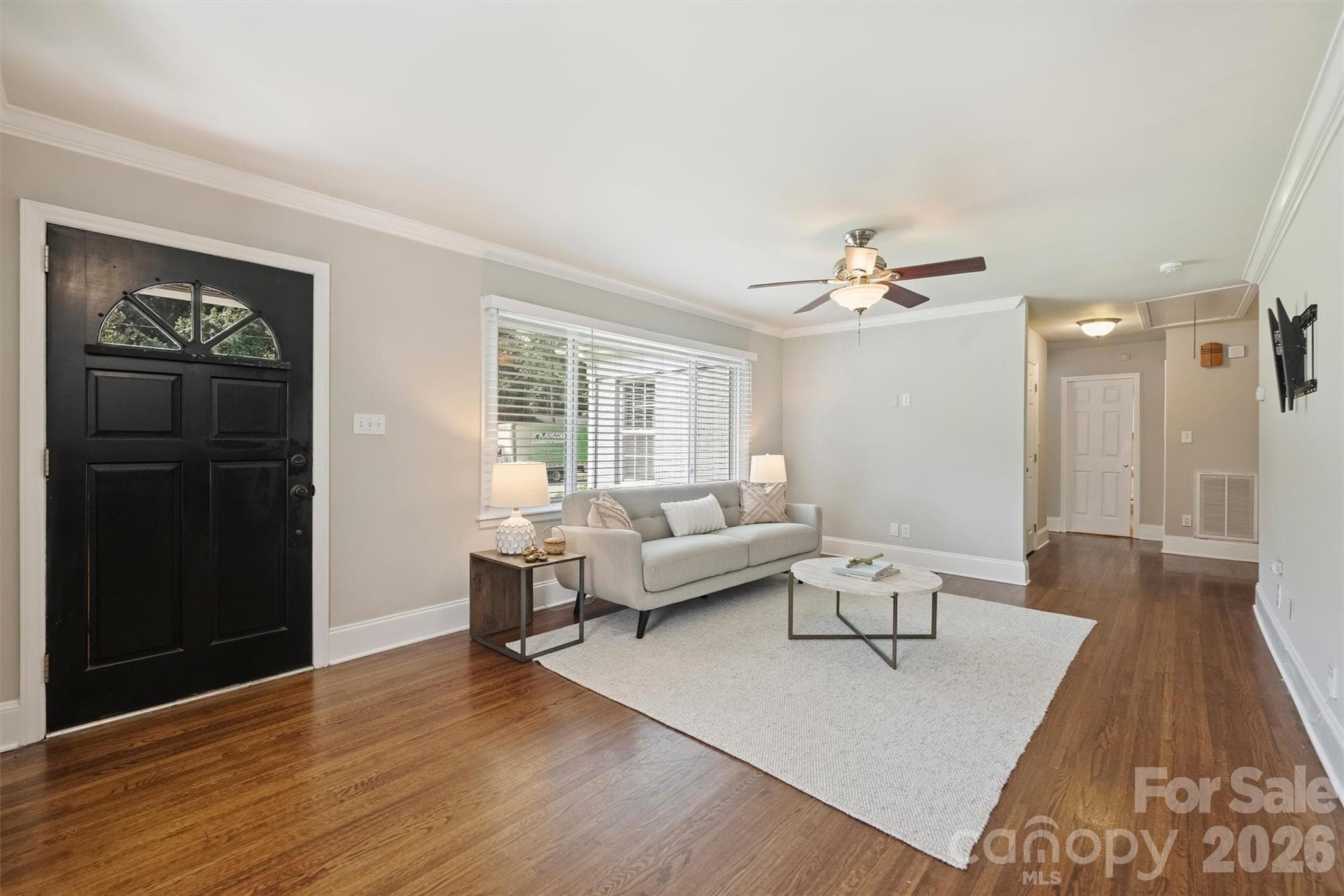 Living Area - 1323 Carolyn Drive, Charlotte