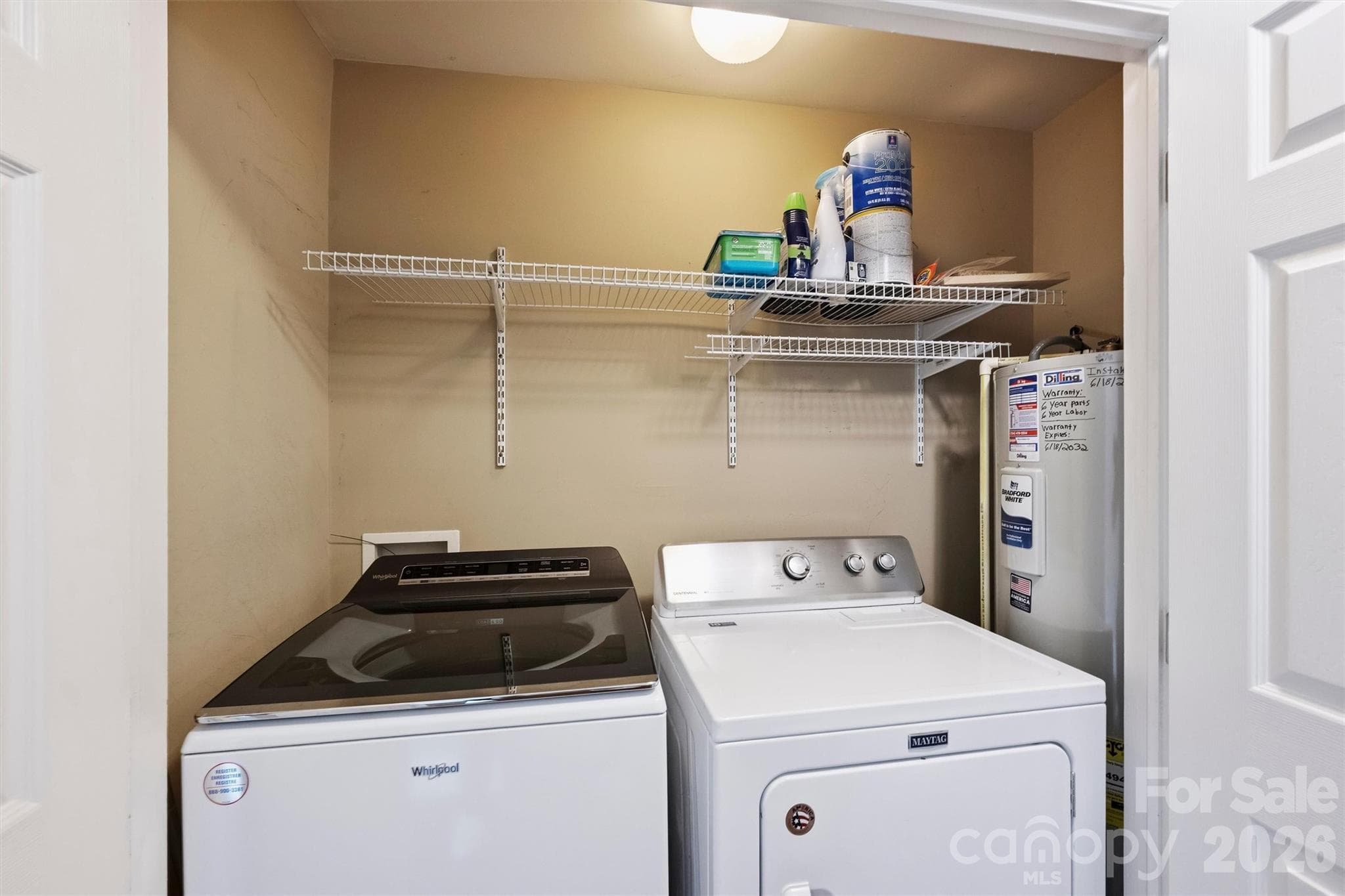 Washer/Dryer remain - 1323 Carolyn Drive, Charlotte