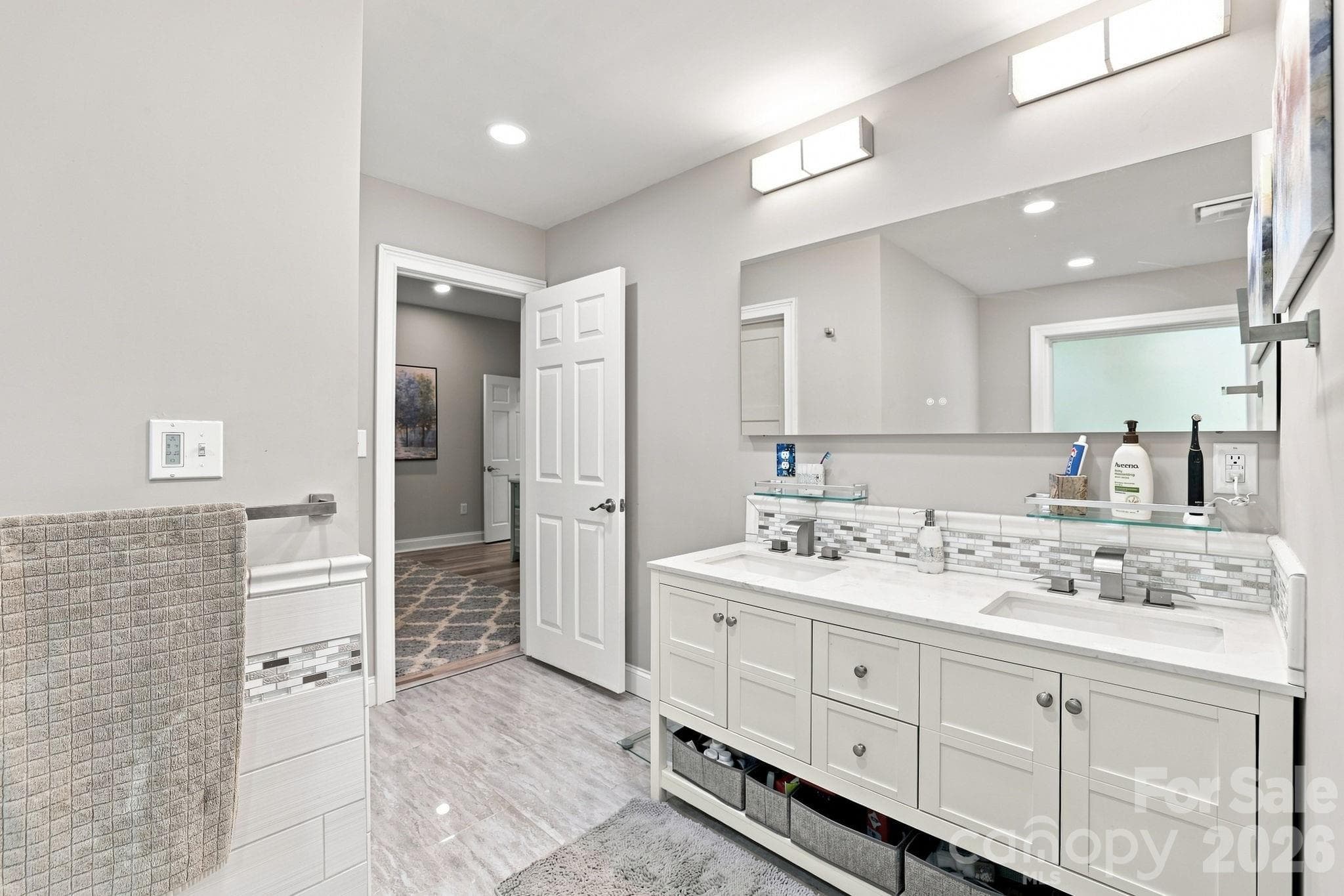 Primary Bath - 205 Dornoch Drive, Matthews
