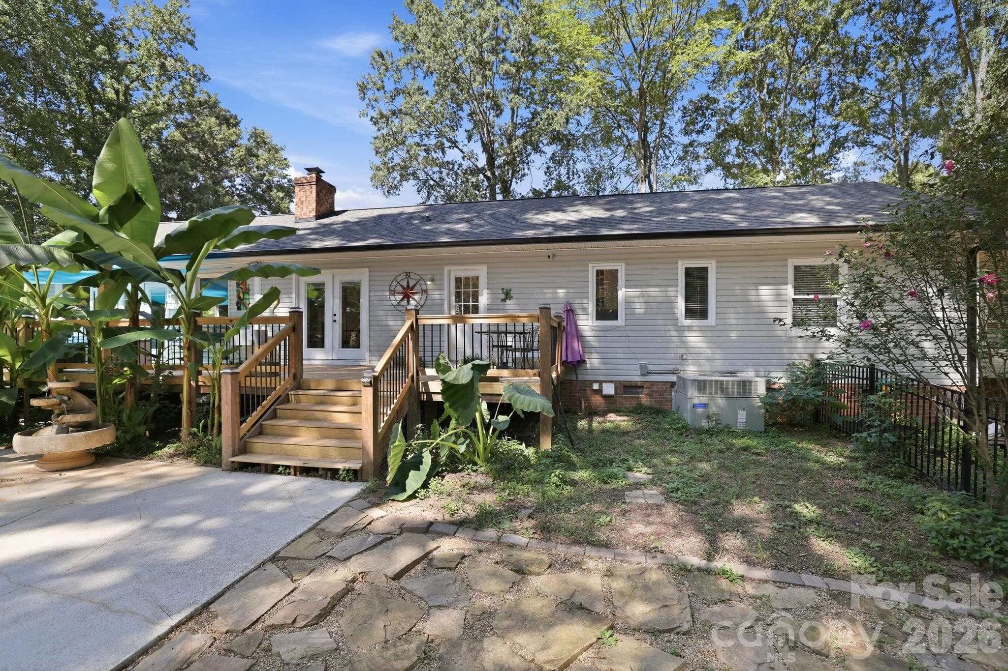 Back view of Home - 205 Dornoch Drive, Matthews