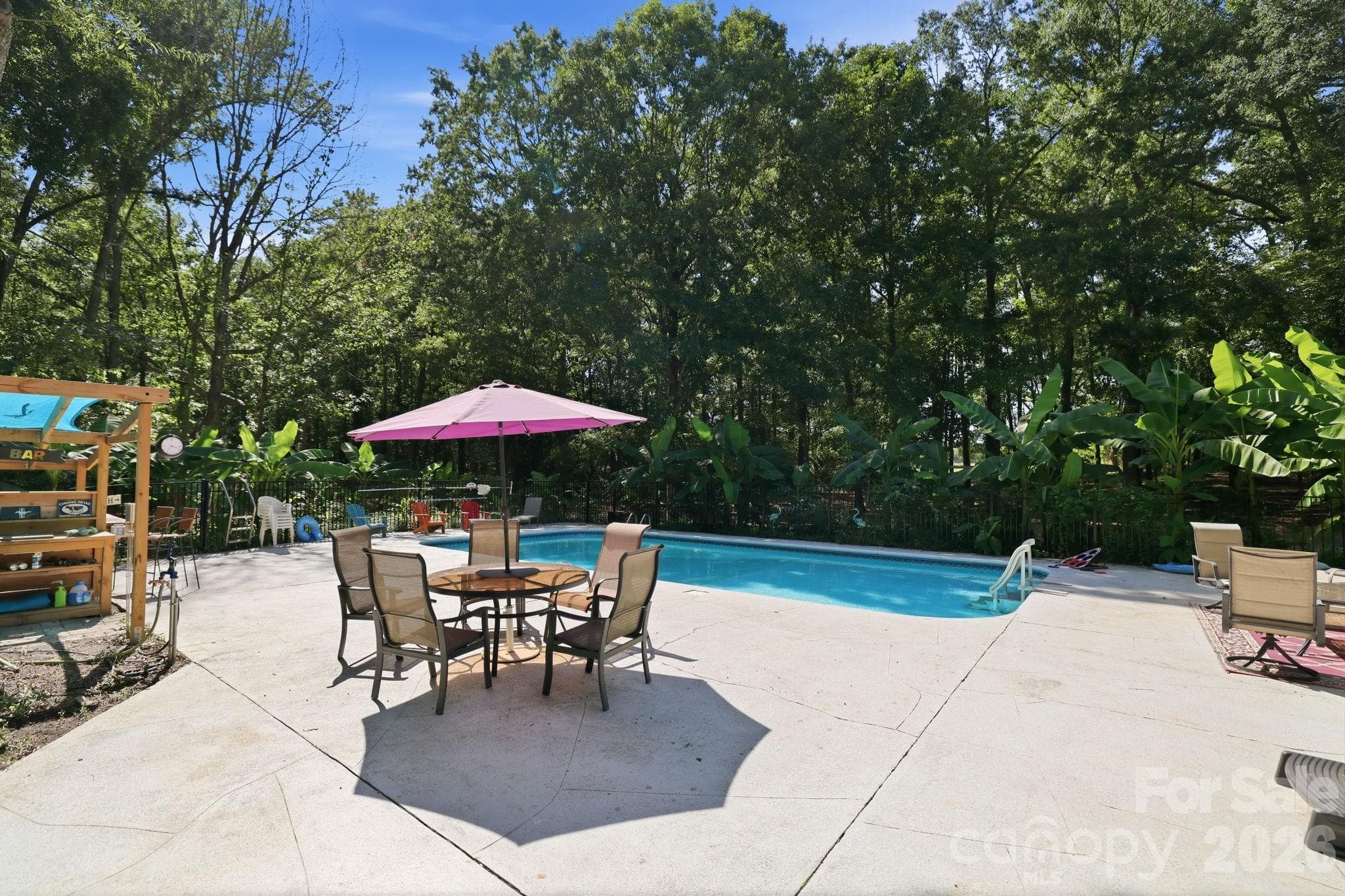 Pool Deck - 205 Dornoch Drive, Matthews