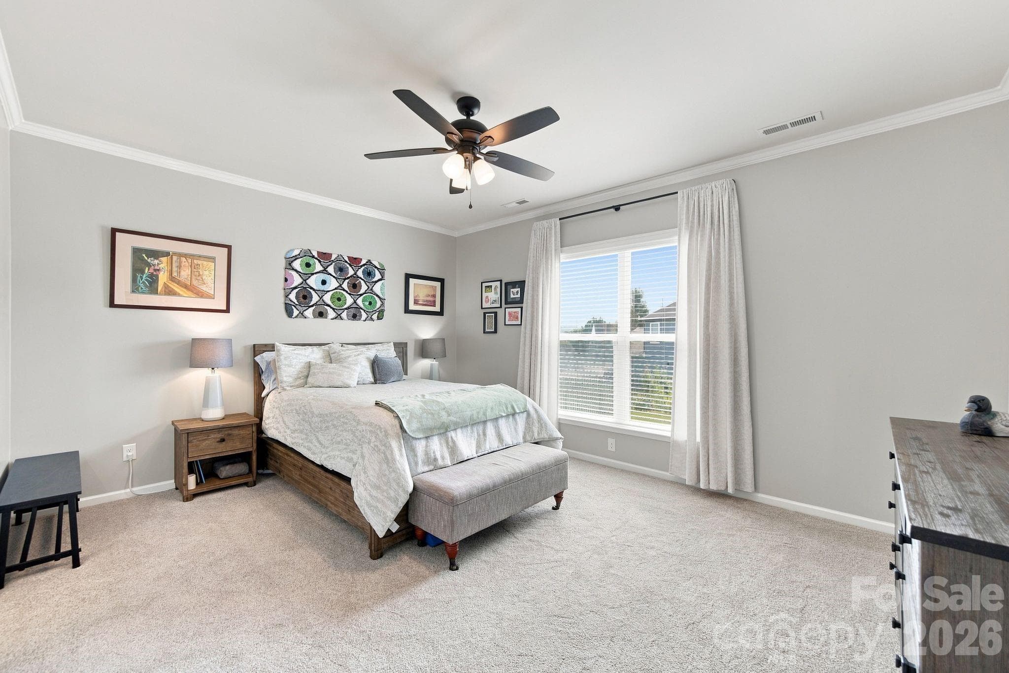 Primary Bedroom - 3013 Palm Drive, Fort Mill