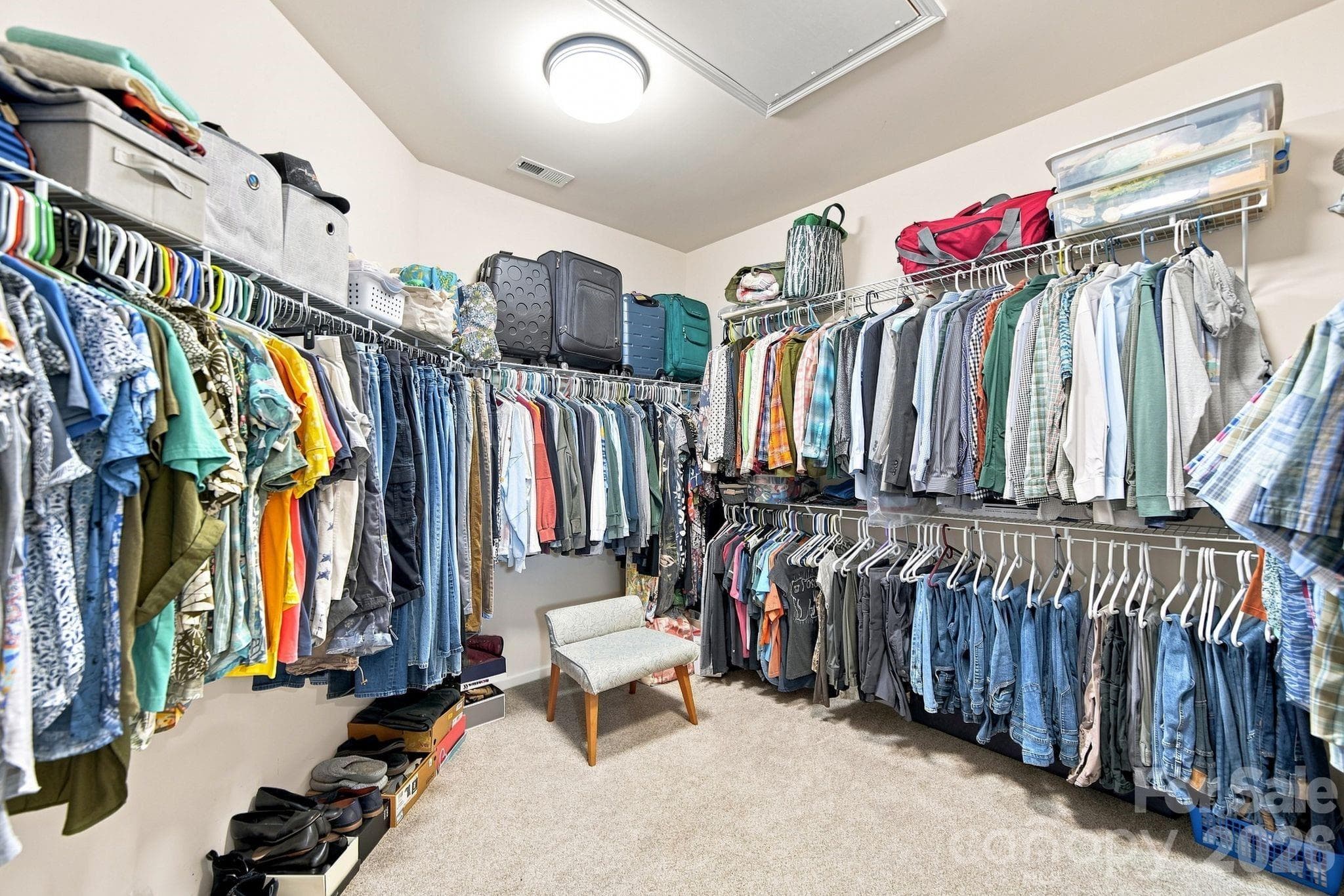Primary Walk-in Closet - 3013 Palm Drive, Fort Mill