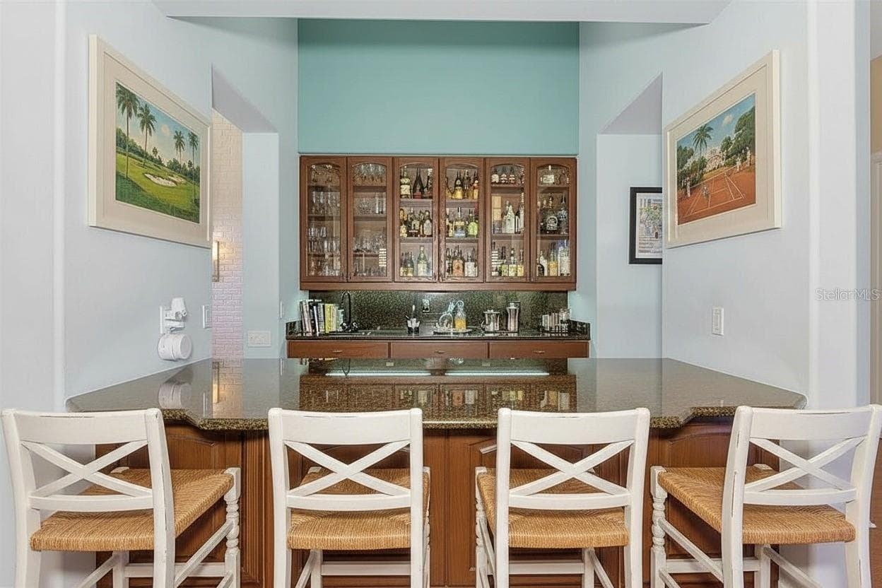 Virtually repainted and restaged for a different vibe - 7767 ALISTER MACKENZIE DR, SARASOTA