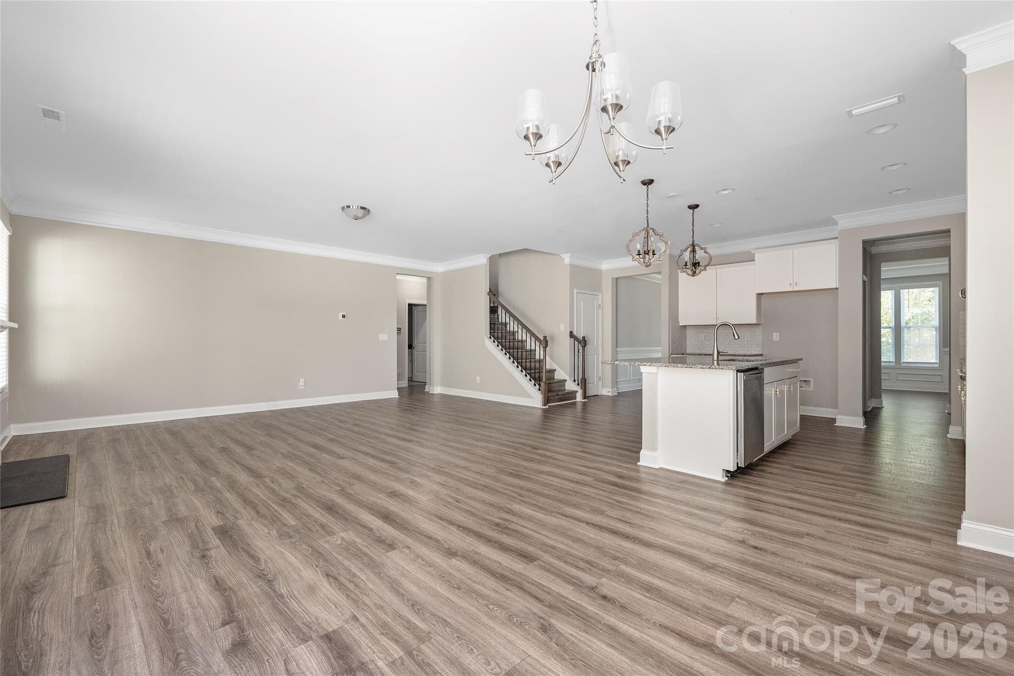 Open floor plan - 144 Chance Road, Mooresville