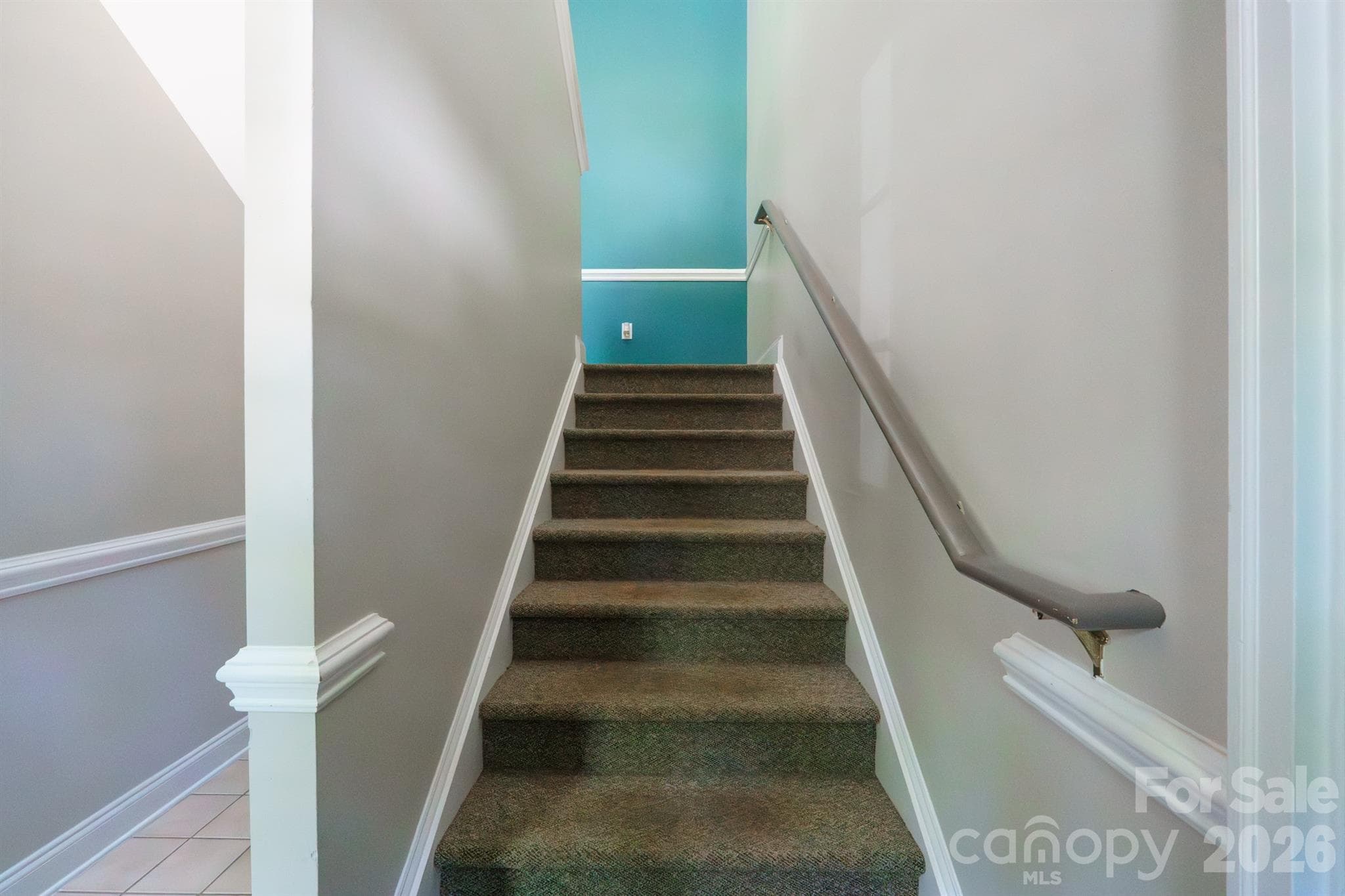 Secured entryway access to building by code or ring guest in - 21246 Hickory Street, Cornelius