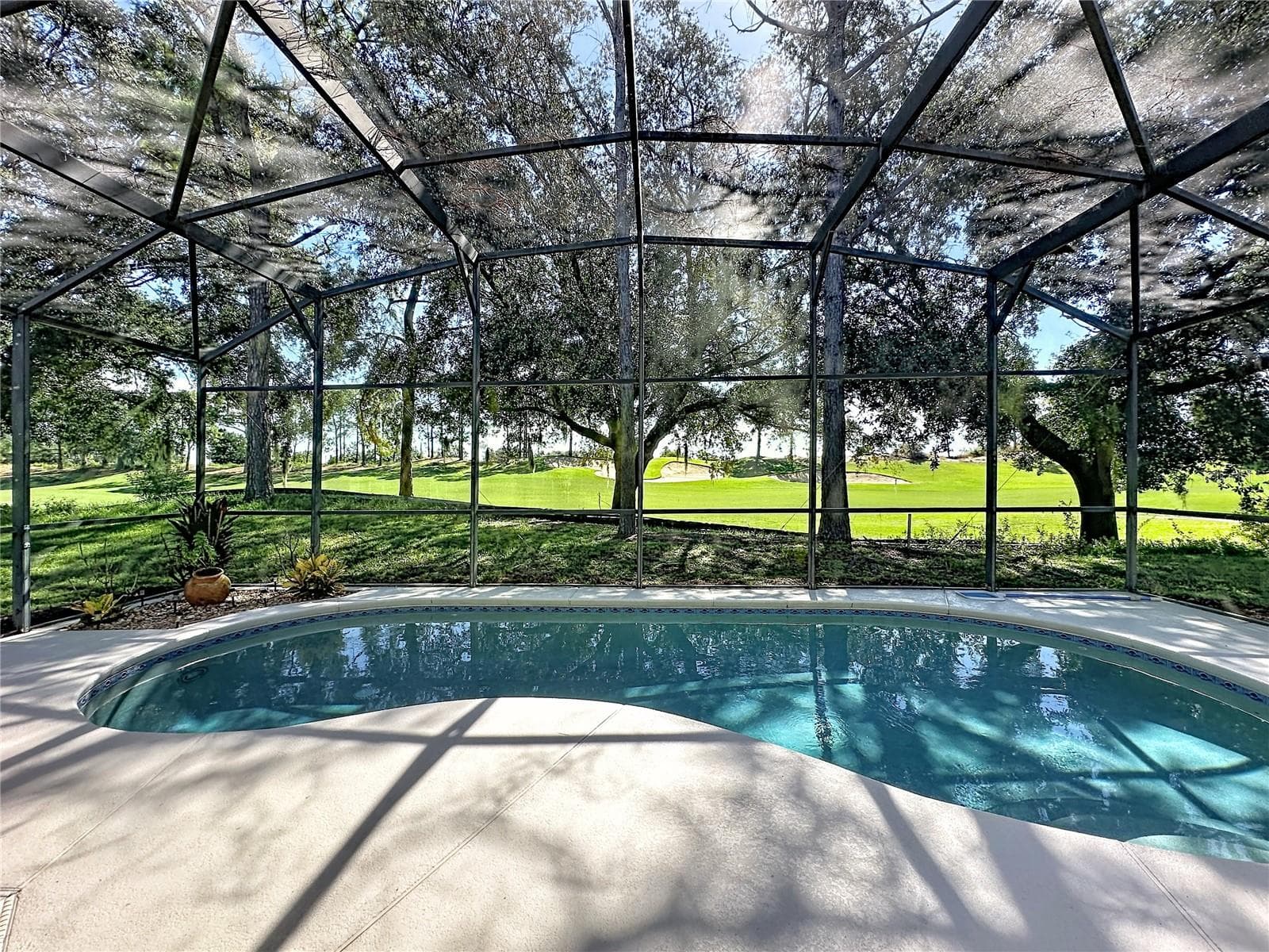Pool overlooking the Golf Course - 2817 KOKOMO LOOP, HAINES CITY