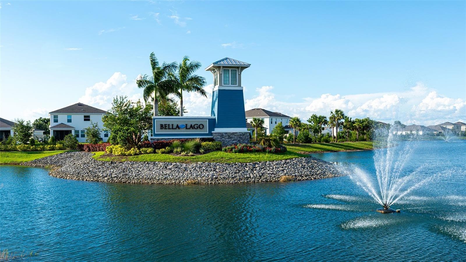 Bella Lago Entrance - 10402 CHARLOTTE DR, PARRISH