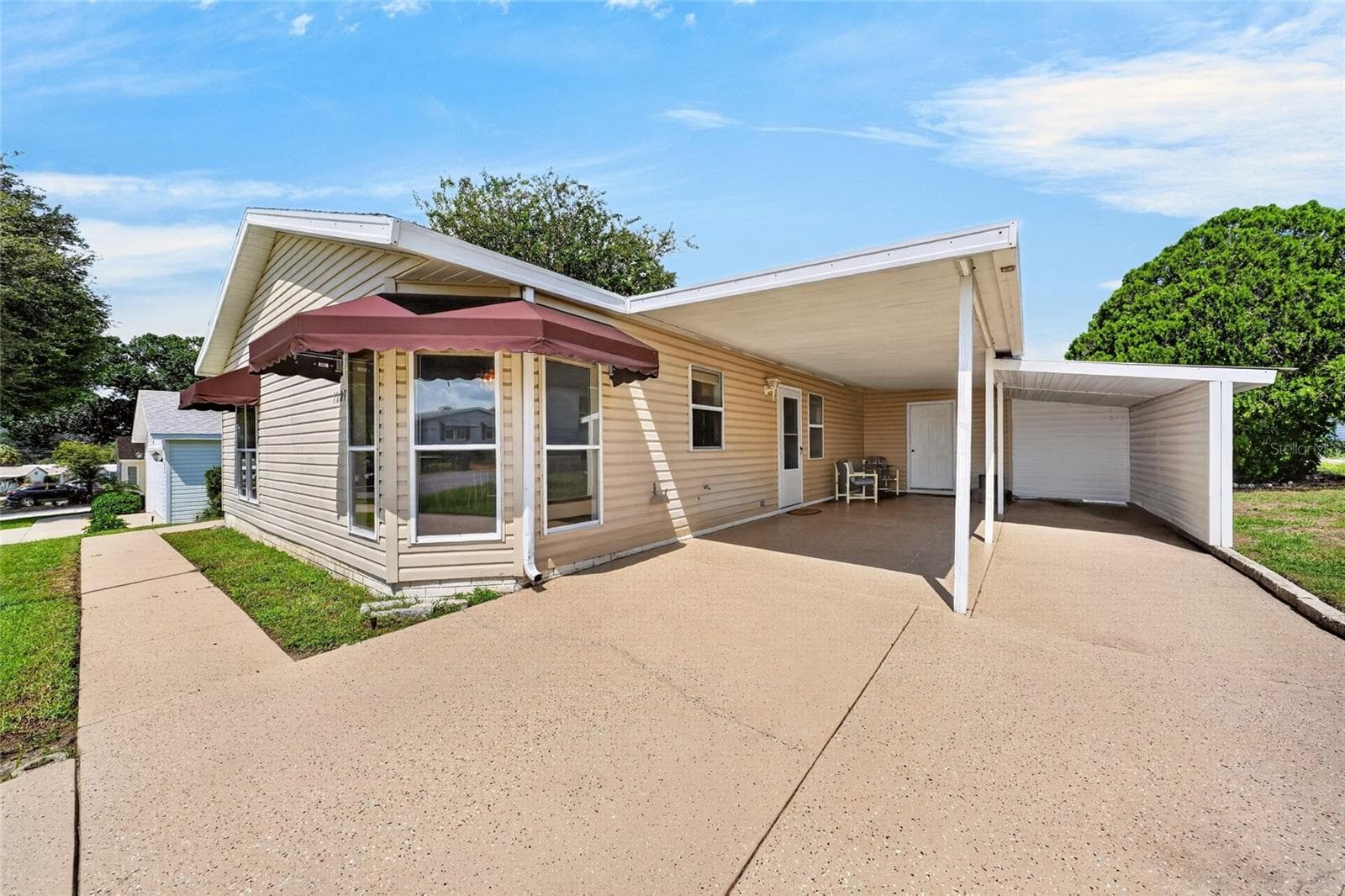 Covered Carport - 1207 PALMETTO DR, THE VILLAGES