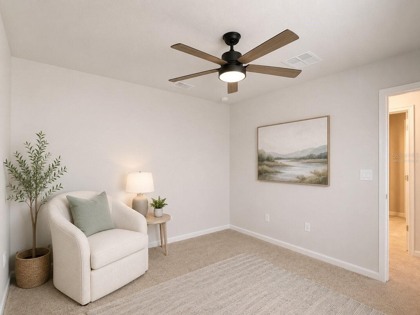 2nd Bedroom - Virtually Staged - 2376 AUDUBON PRESERVE LN, LUTZ