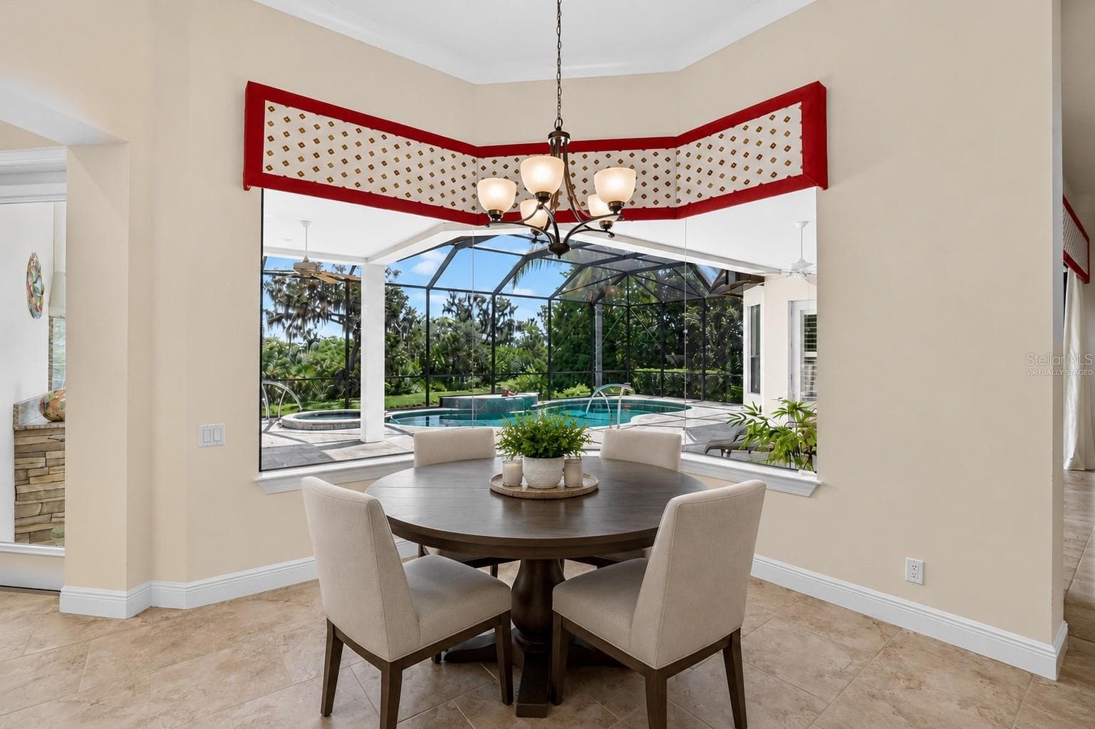 Morning Room.  Virtually Staged. - 11810 RIVER SHORES TRL, PARRISH