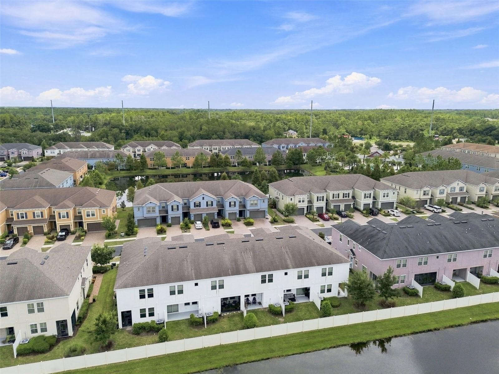Back Aerial - 18623 NOBLE CASPIAN DR, LUTZ
