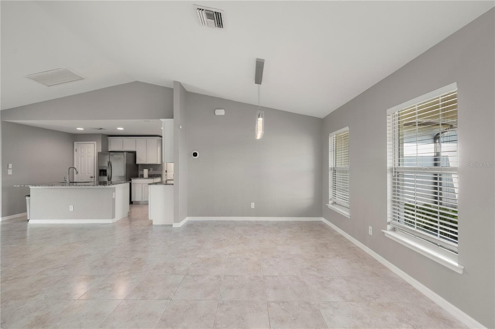 Spacious Living Room with Neutral Tile Flooring - 4302 NW 32ND ST, CAPE CORAL