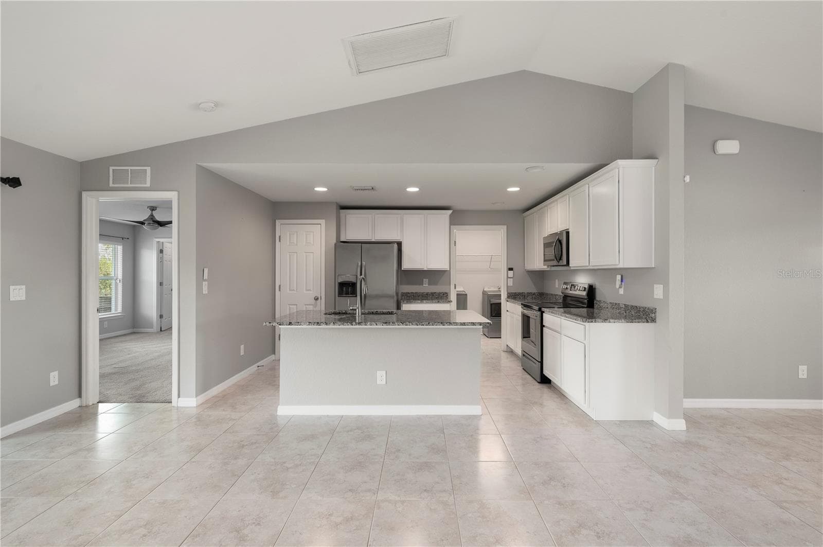 View of Kitchen from Living Room - 4302 NW 32ND ST, CAPE CORAL