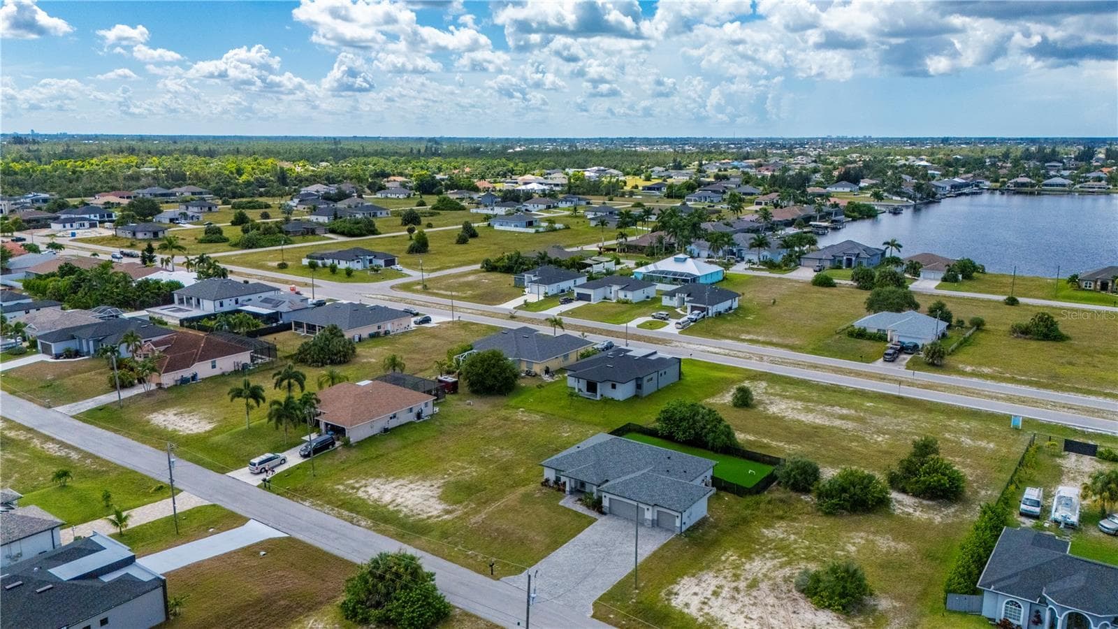Drone Photo of Property - 4302 NW 32ND ST, CAPE CORAL